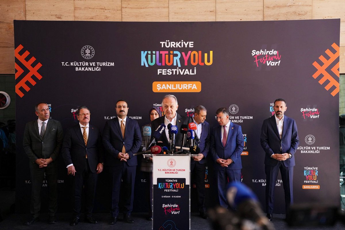 Şanlıurfa, Türkiye Kültür Yolu Festivali'ne Ev Sahipliği Yapmaya Başladı