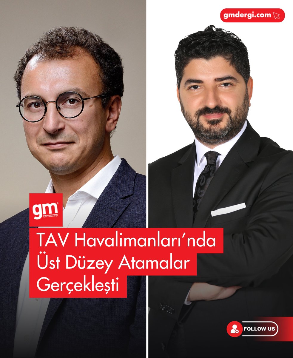 TAV Havalimanları'nda Üst Düzey Yönetim Atamaları Yapıldı