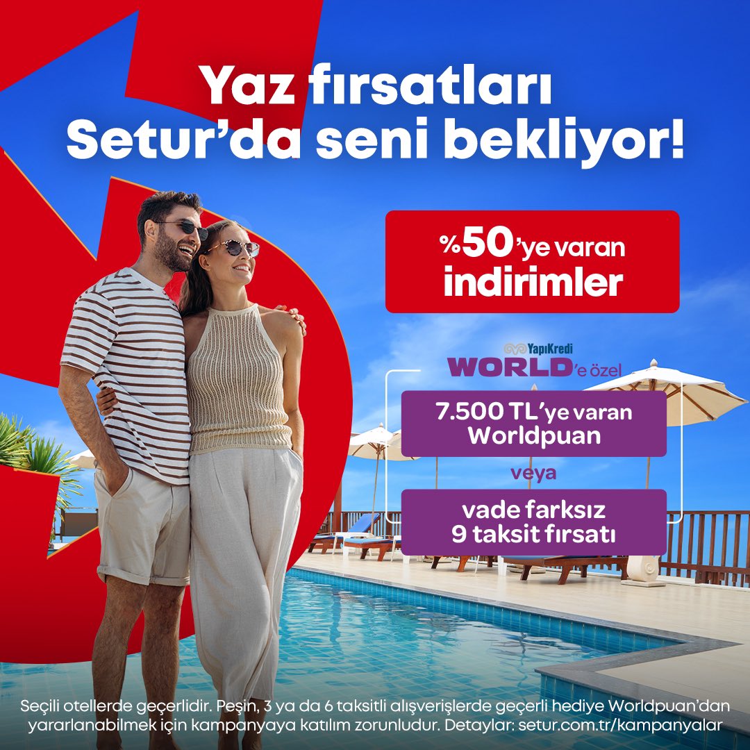 Setur'dan Yaz Kampanyaları: Erken Rezervasyon Fırsatları Başladı