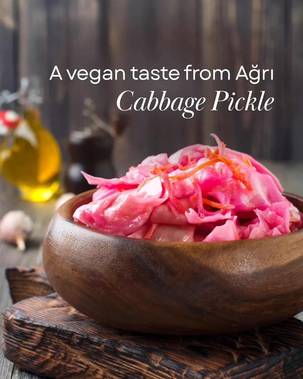 Ağrı'da Her Sofraya Tat Katan Geleneksel Lezzet: Lahanadan Basit Vegan Turşu