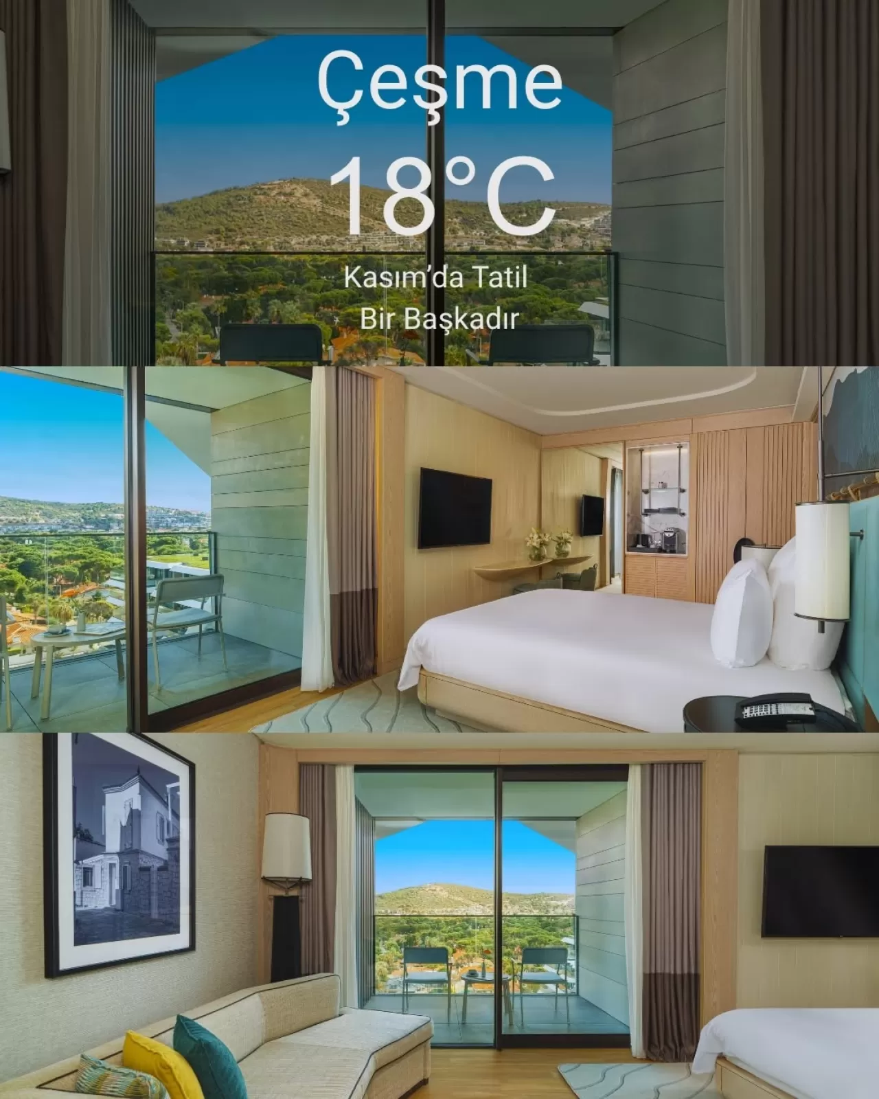 Swissôtel Resort And Spa Çeşme'de Sonbaharın Sakin Cazibesi