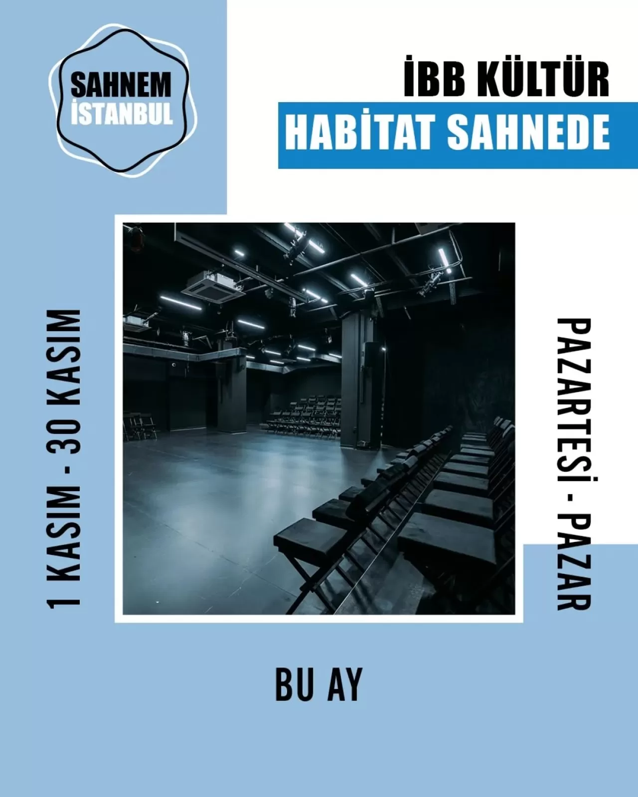 Habitat Sahne'de Kasım Ayında Tiyatro Rüzgarı