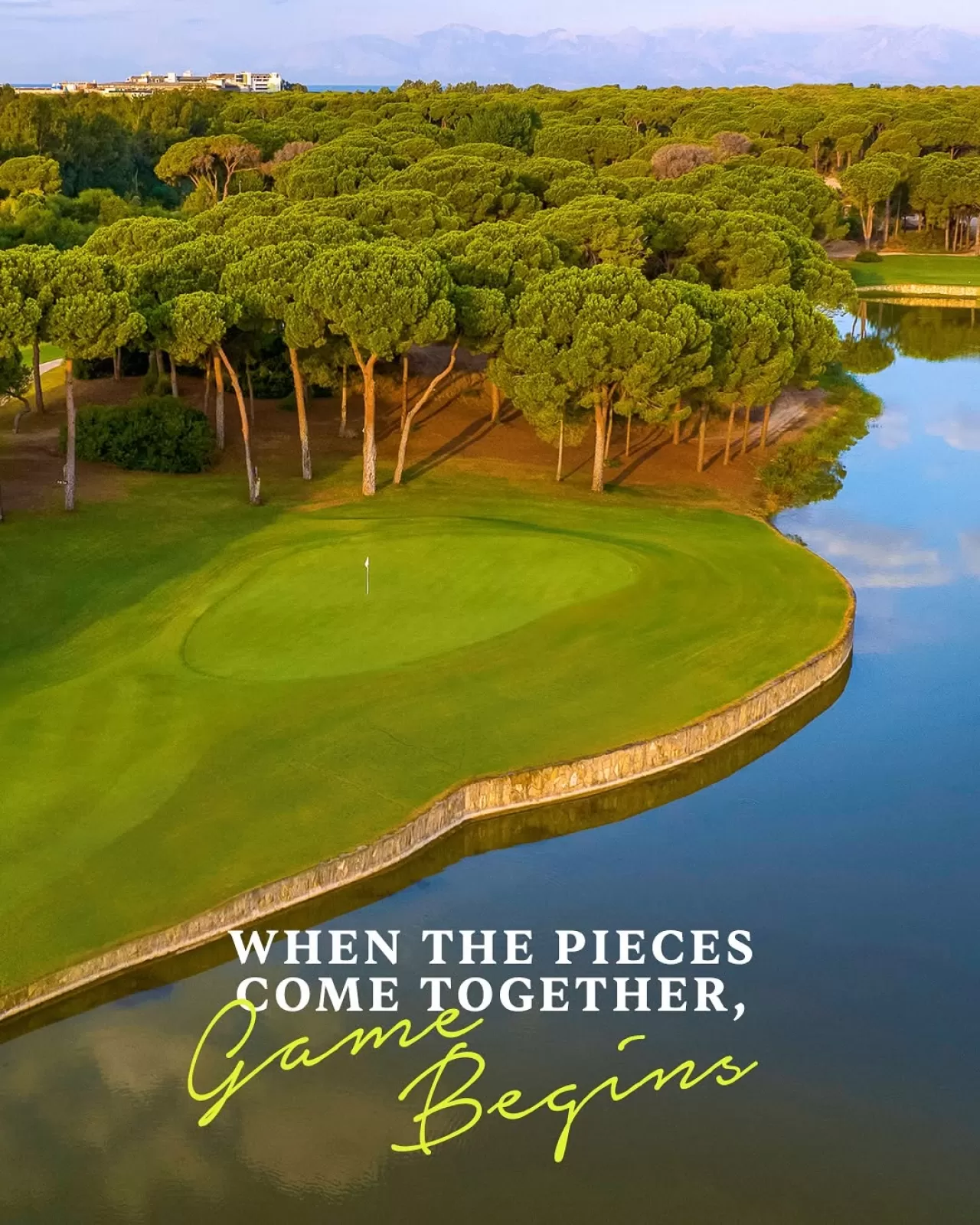 Gloria Golf Resort'ta Golf, Doğa ile İç İçe Bir Deneyime Dönüşüyor