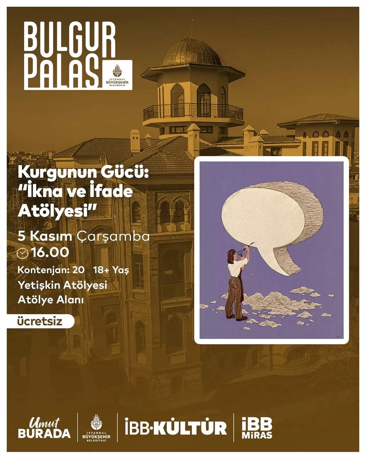 İBB Bulgur Palas'ta 