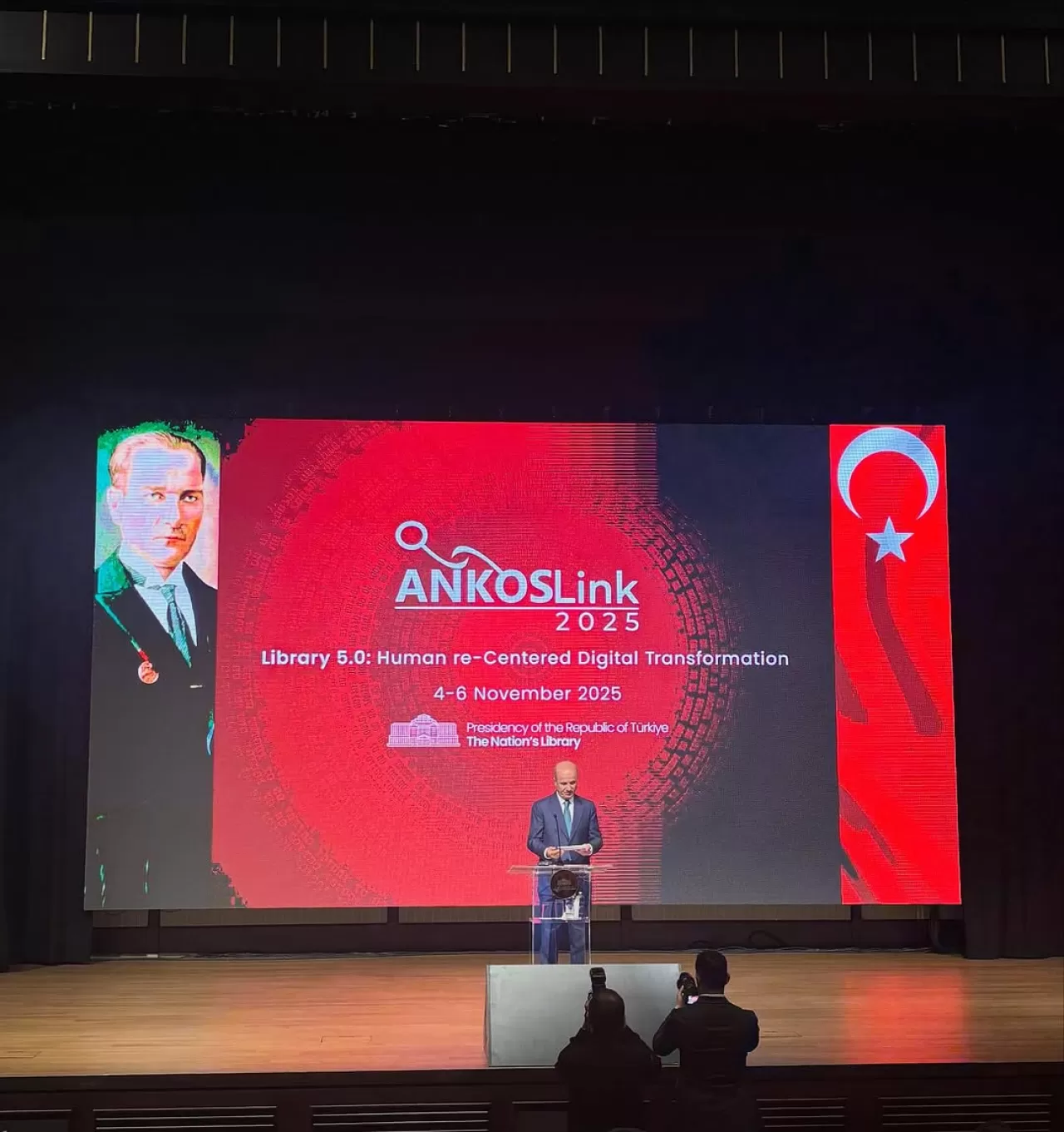 Amasya Üniversitesi Kütüphane Ekibi ANKOSLink2025 Konferansı'nda