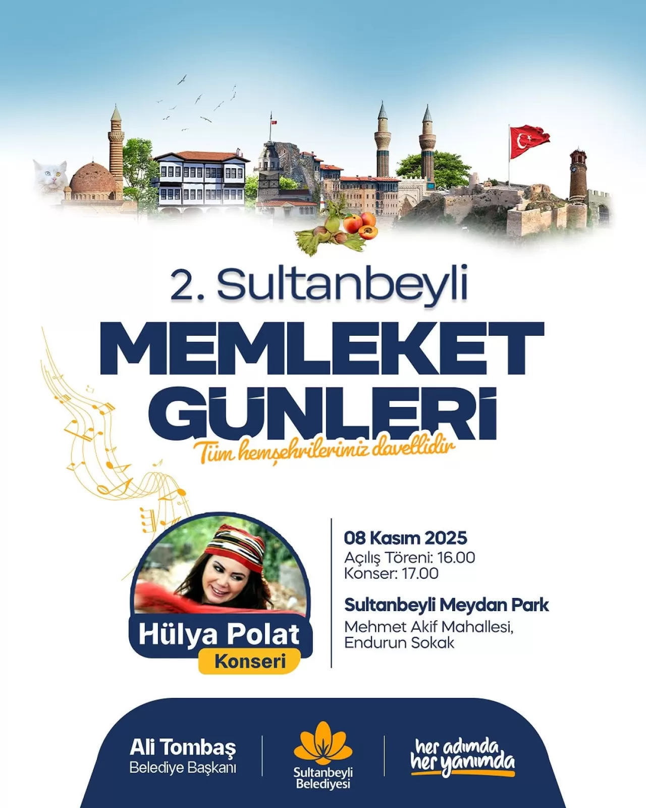 İstanbul Sultanbeyli'de Memleket Günleri Etkinliği Başlıyor