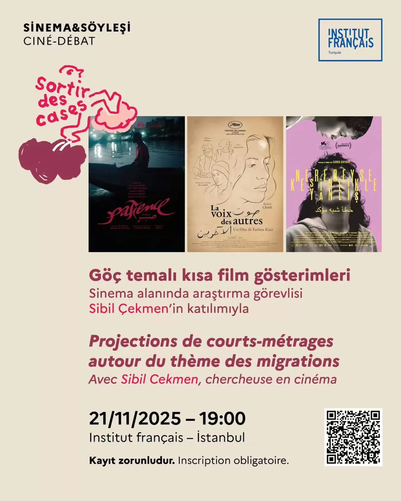 Göç Temalı Kısa Film Gösterimi ve Söyleşi İstanbul'da Gerçekleşecek