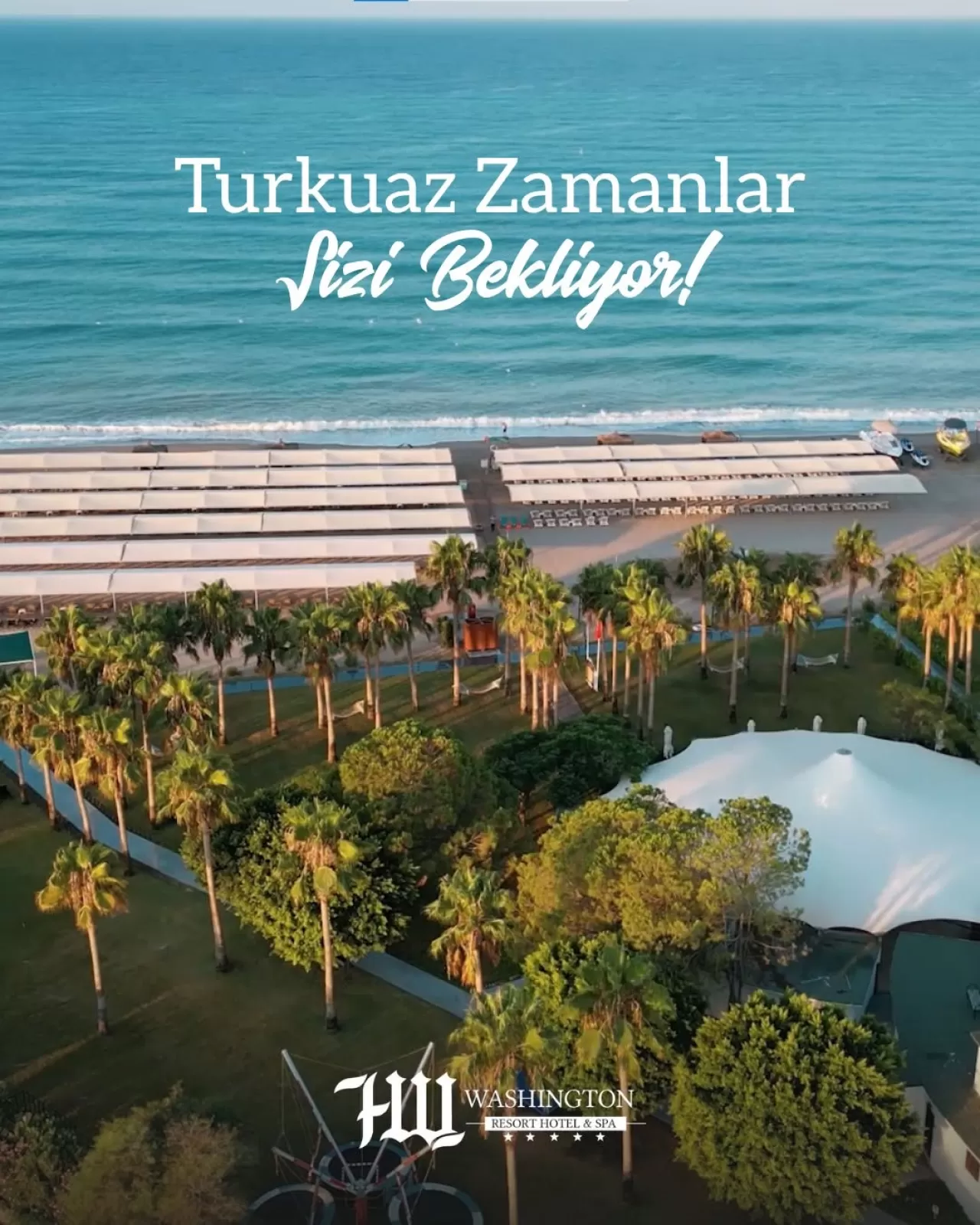 Manavgat'ta Washington Resort Hotel & Spa Tatilcileri Bekliyor