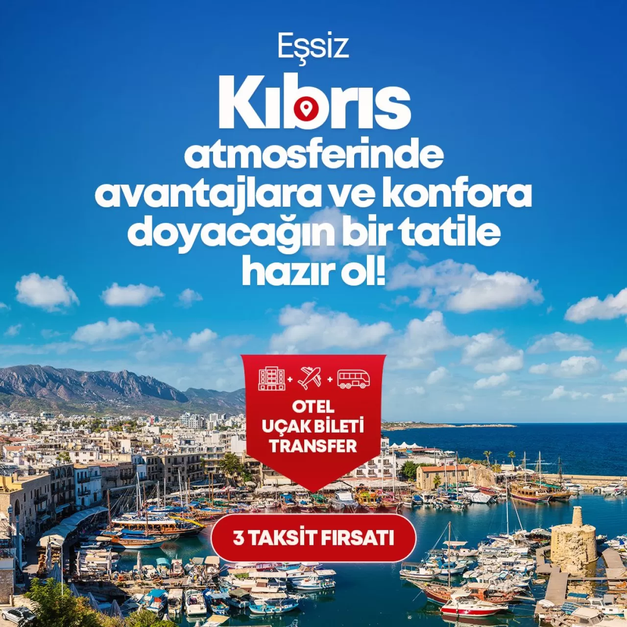 SETUR, Kıbrıs İçin Tüm Hizmetlerin Dahil Olduğu Tatil Paketlerini Duyurdu