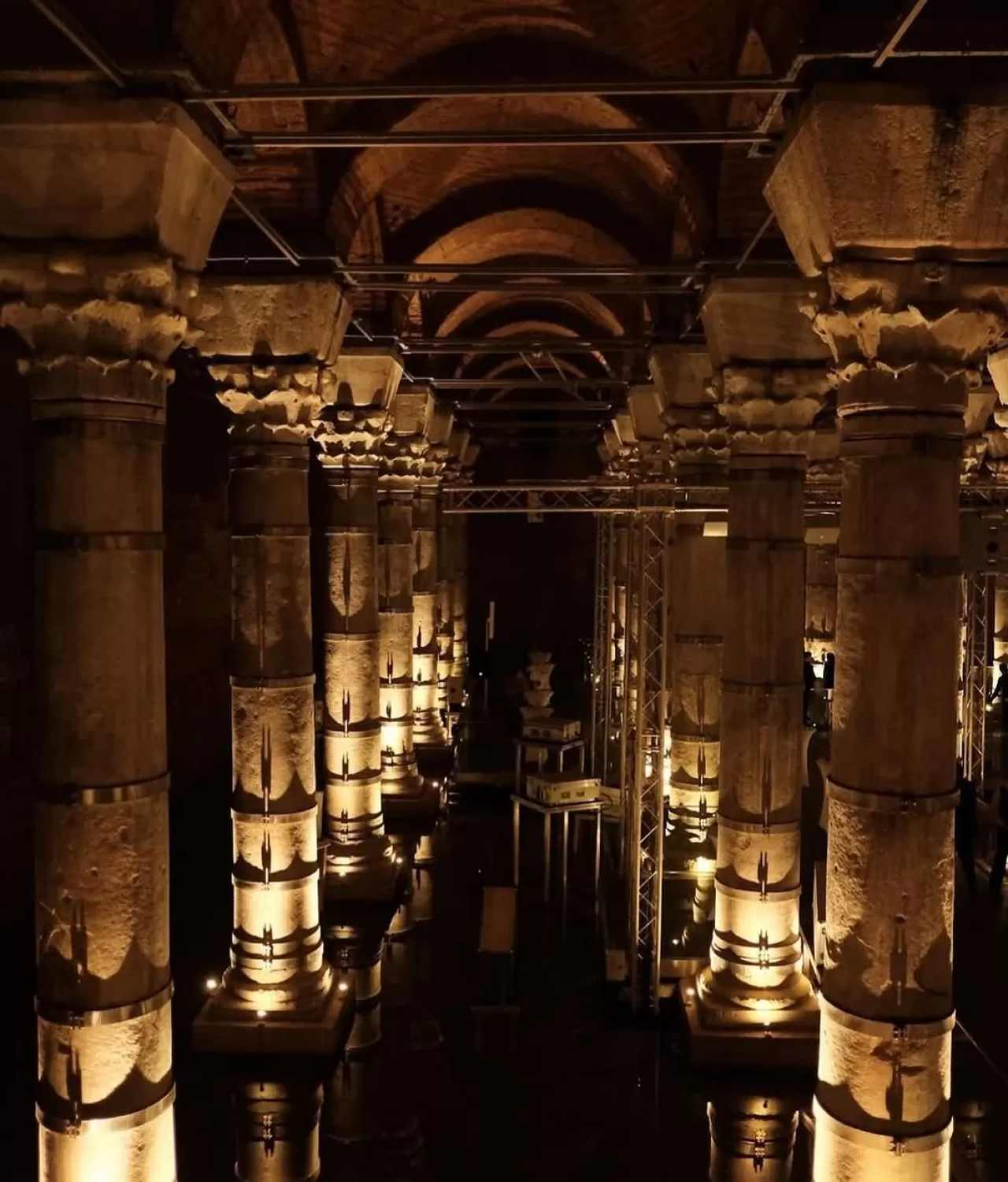 Şerefiye Sarnıcı'nda 360 Derece Tarih Gösterisi