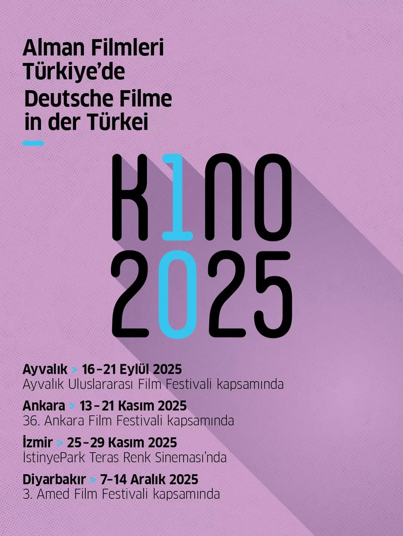 Kino2025 Programı Türkiye'deki Şehirlerde Sonbahar ve Kış Aylarında Gerçekleşecek