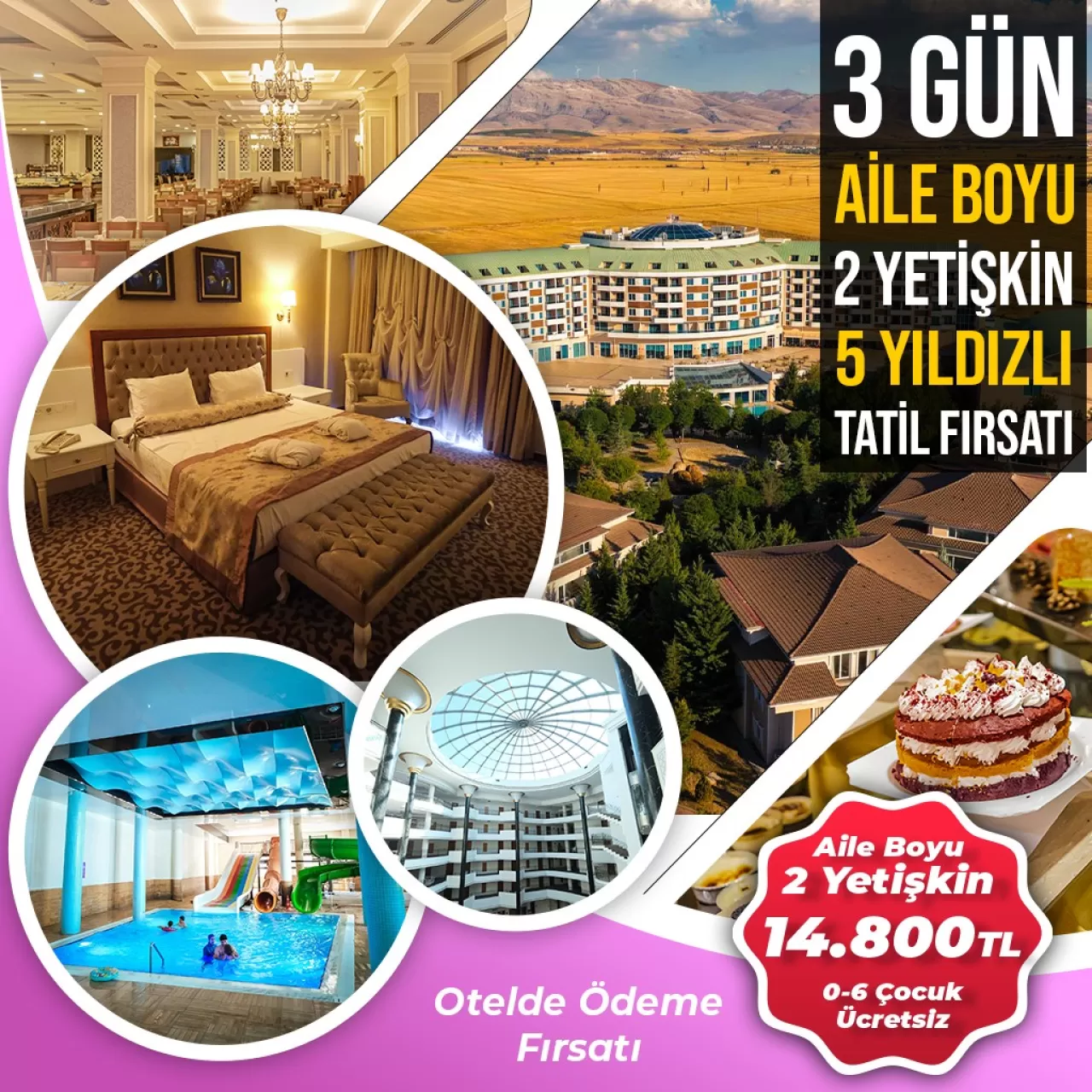 Safran Termal Resort Otel, Ailelere Yönelik Termal Konfor Sunuyor