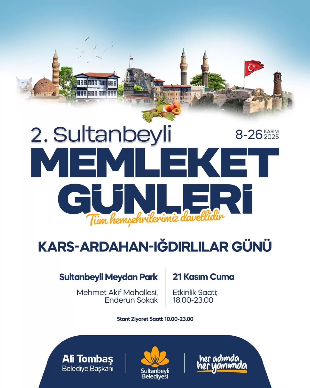 Sultanbeyli'de Serhat Şehirlerinin Kültür Rüzgarı Esecek