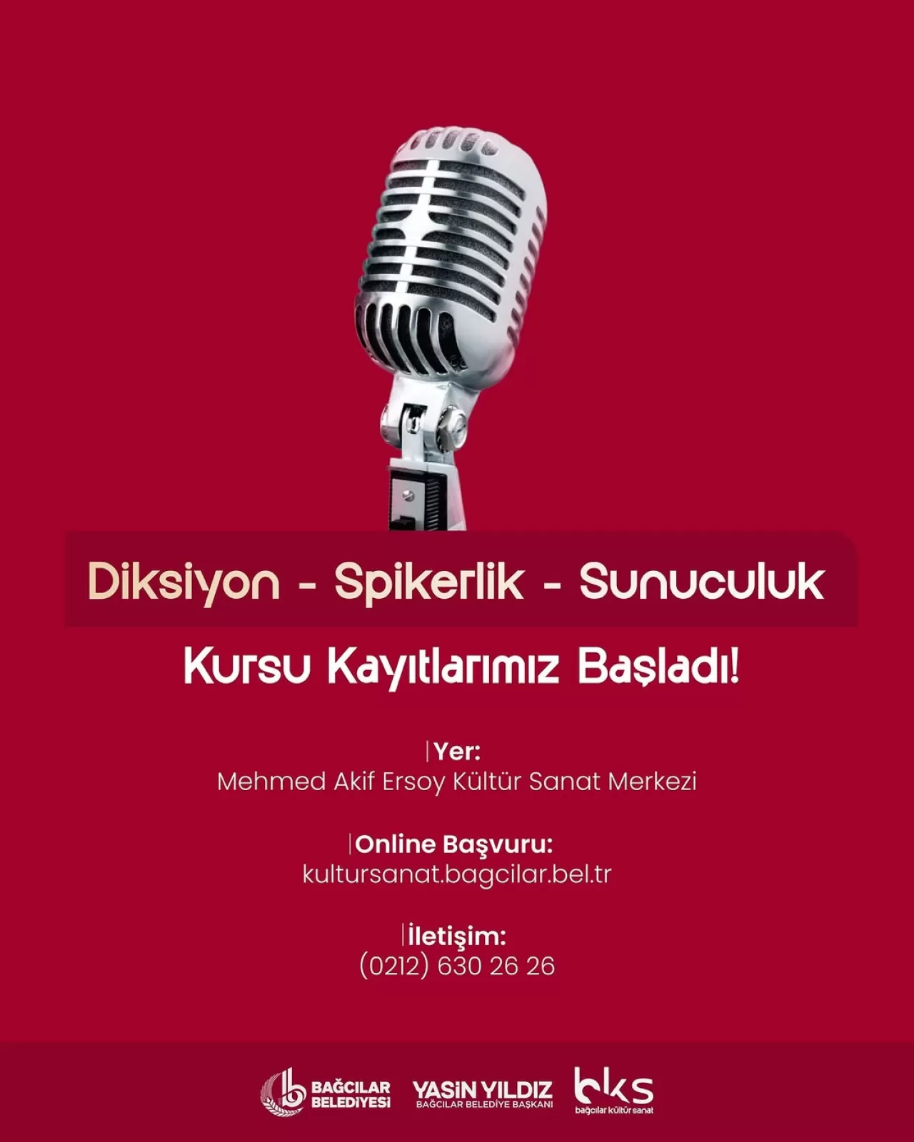 Bağcılar'da Müzik ve Sahne Sanatları Eğitimleri Başlıyor