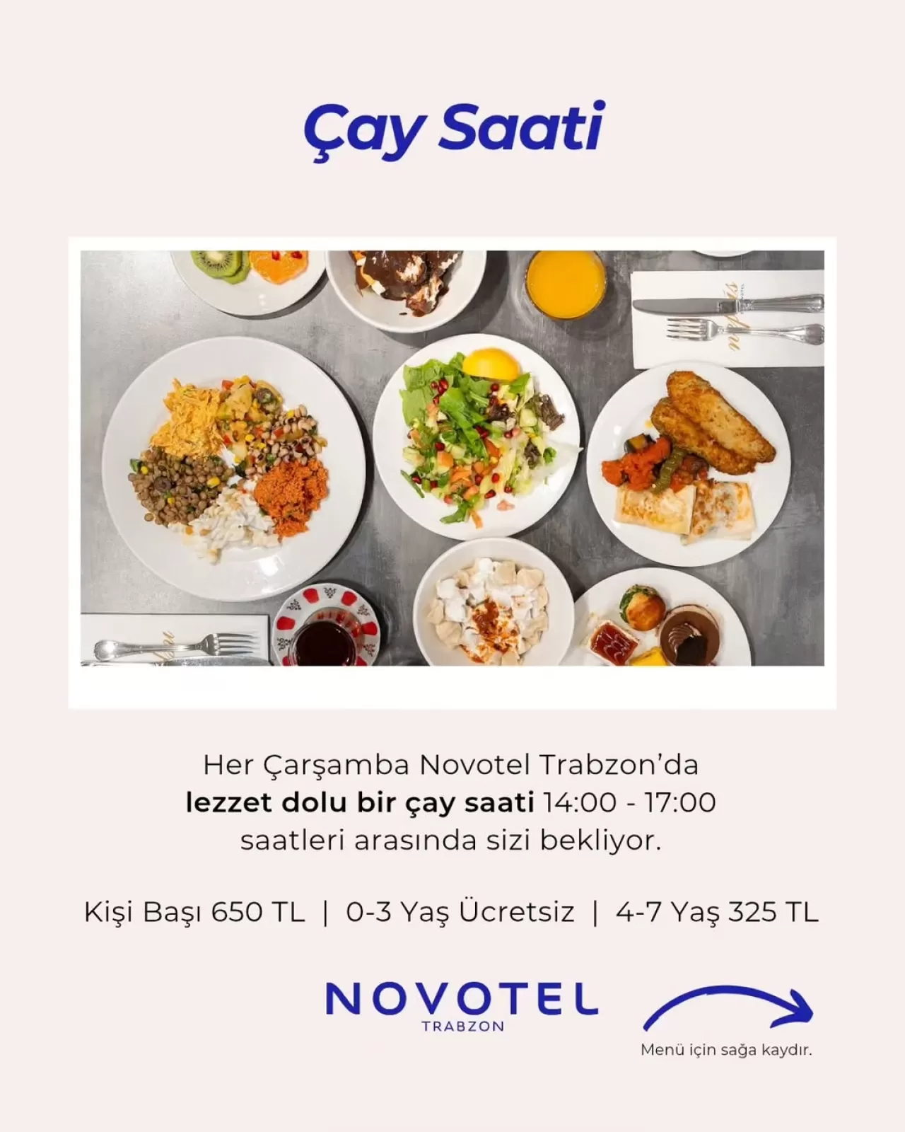 Novotel Trabzon'da Çarşamba Günleri 