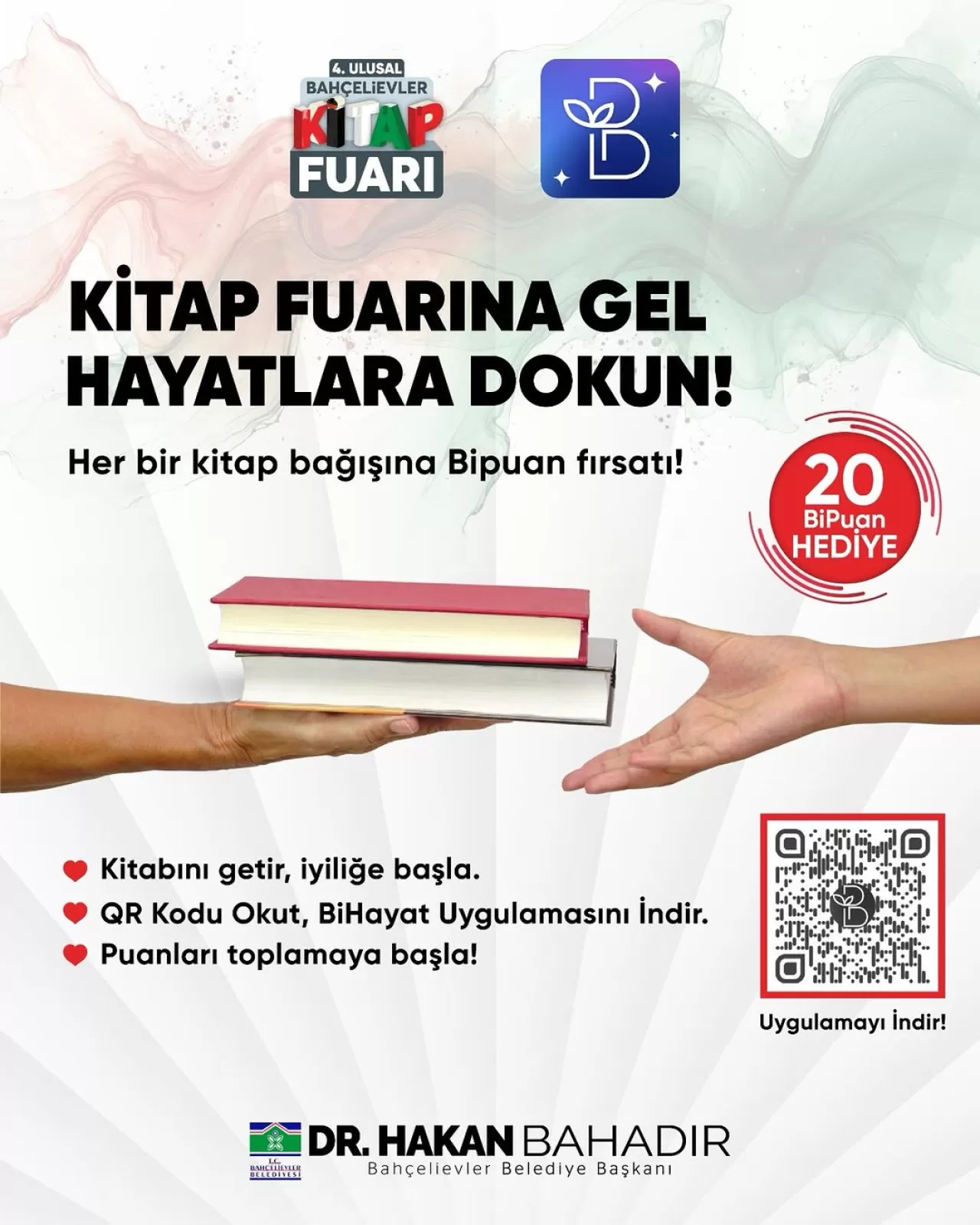 Bahçelievler Kitap Fuarı'nda Kitap Bağışı Karşılığında Dijital Puan Hedefi