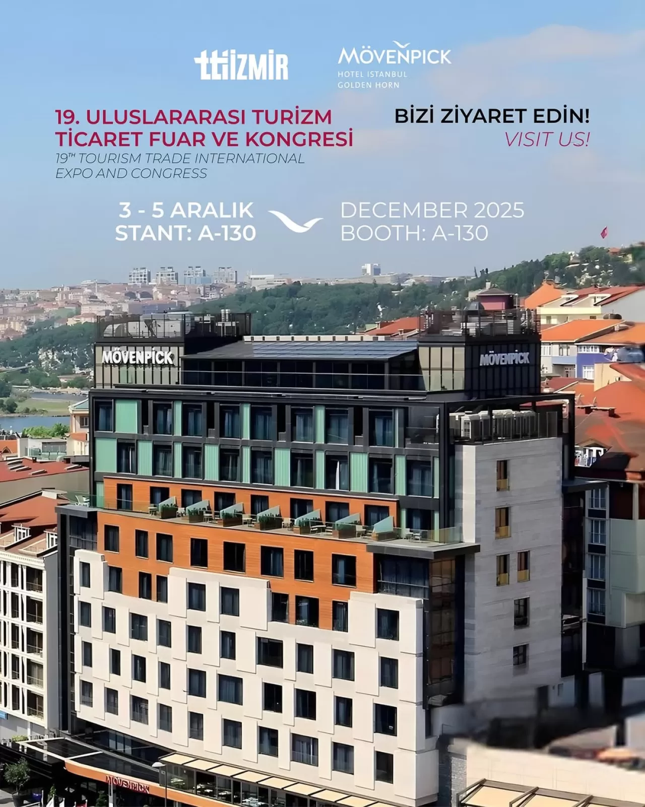 Mövenpick Hotel Istanbul Golden Horn, TTI İzmir Turizm Fuarı'nda