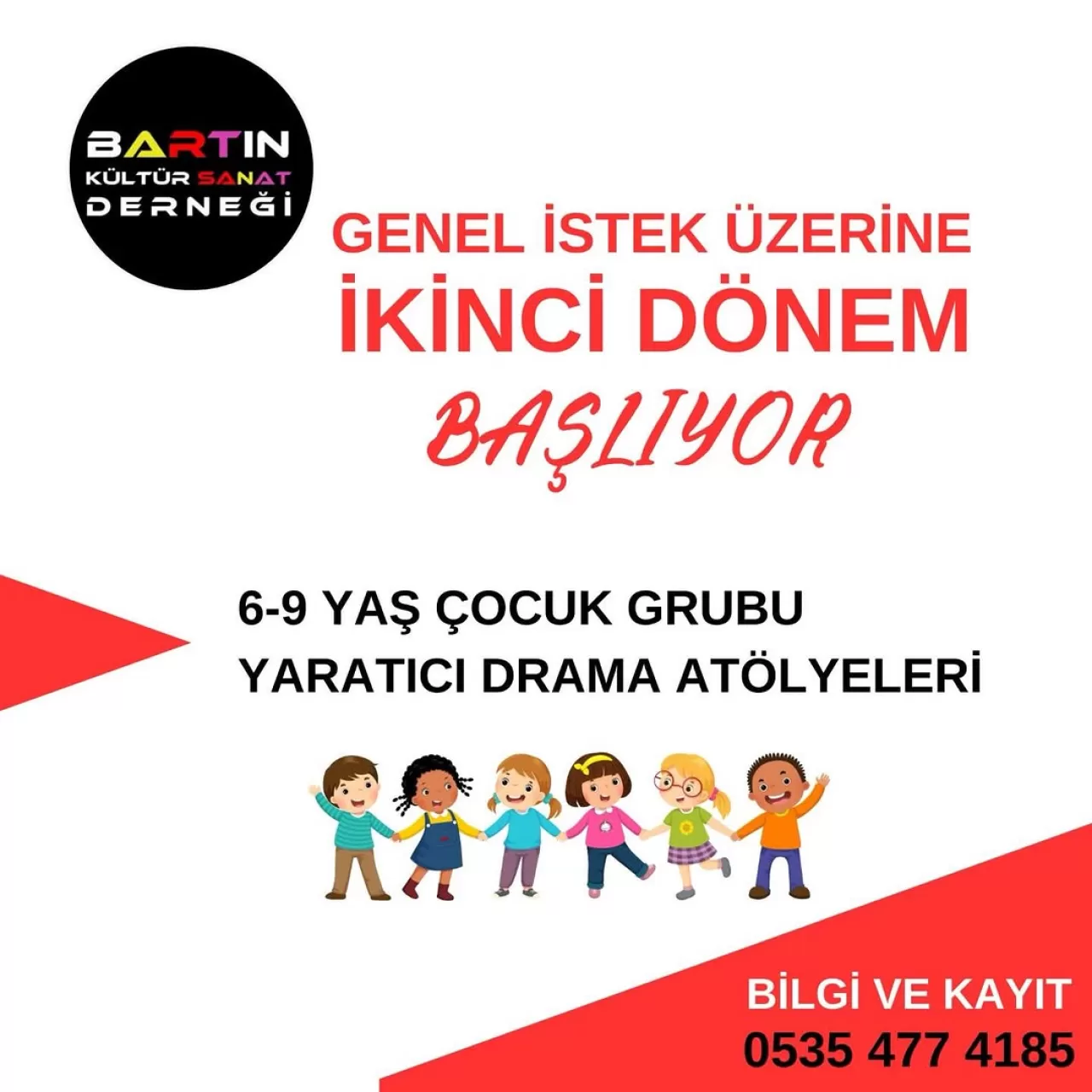 Bartın Kültür Sanat Derneği'nde Yeni Dönem Kayıtları Başladı