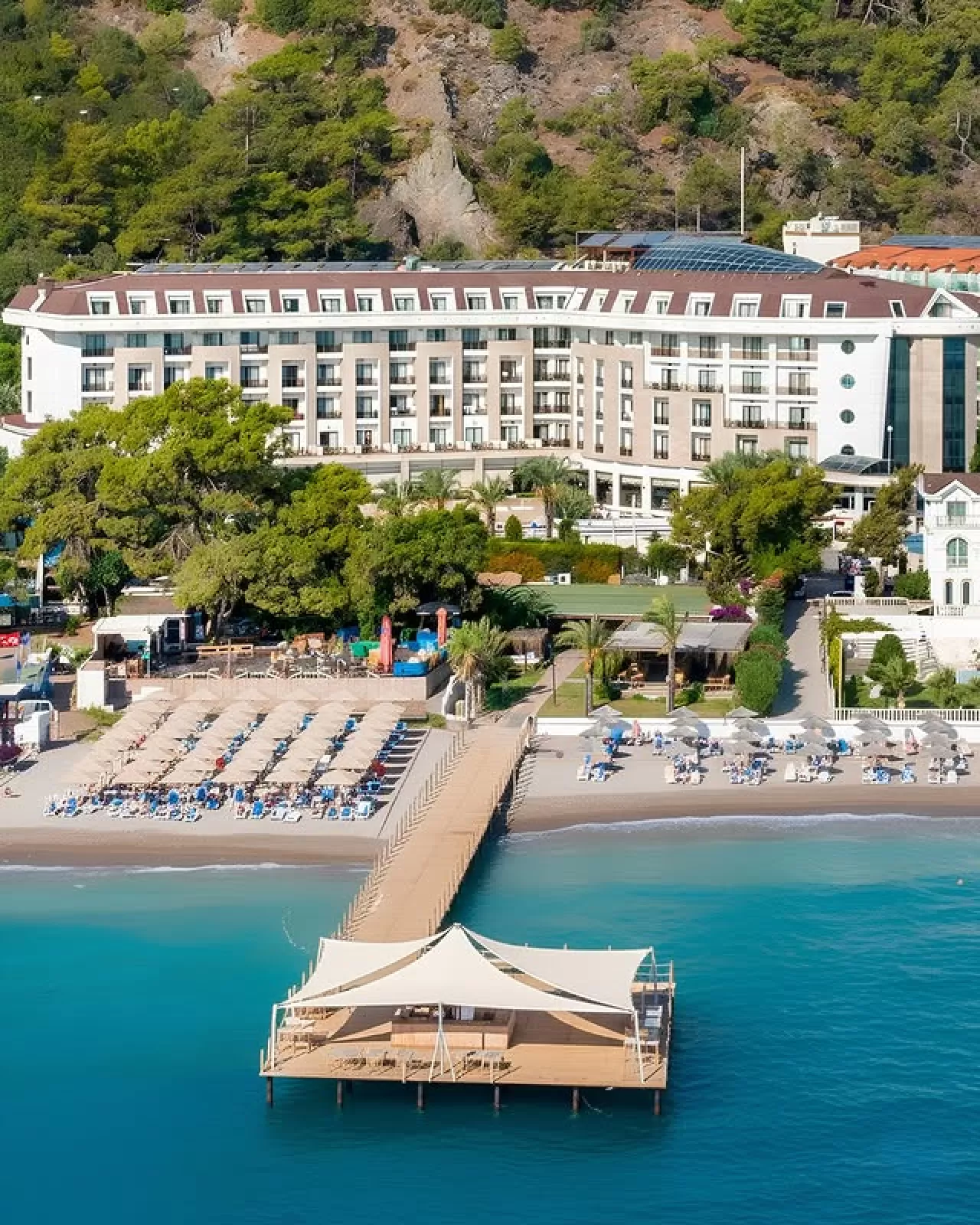 Sunland Resort Hotel Beldibi'nde Deniz ve Sahilin Huzurlu Atmosferi