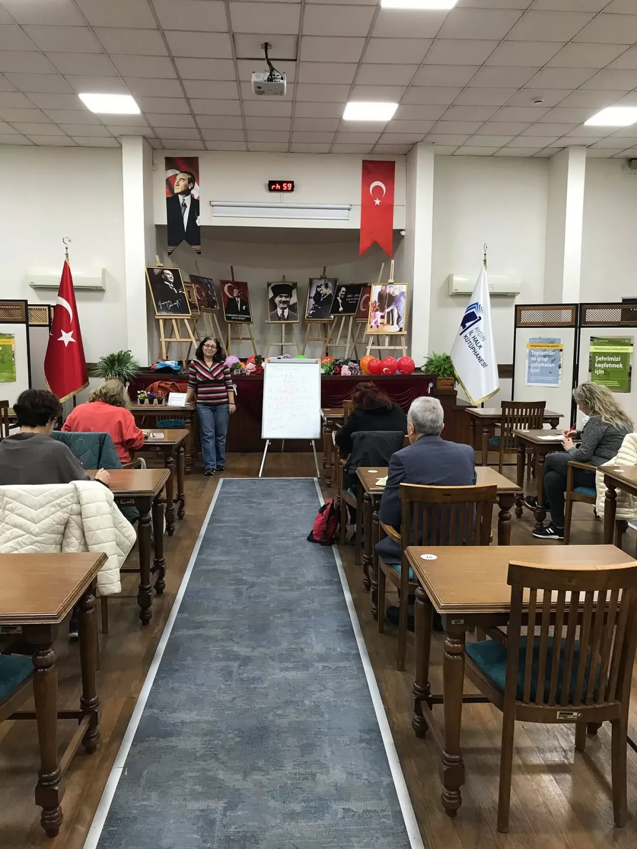 Aydın'da İngilizce Eğitimi Kütüphane Etkinliği ile Renklendi