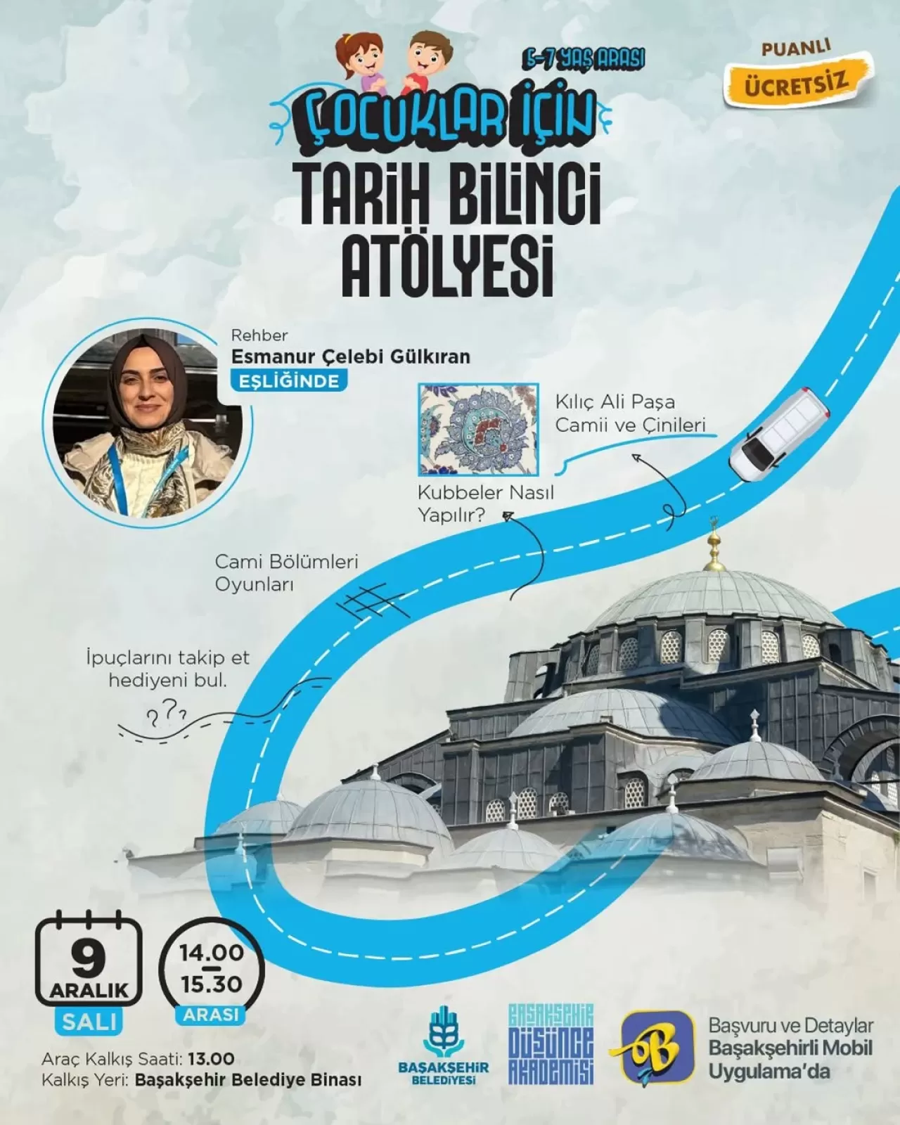 Başakşehir'de Çocuklara Yönelik Tarih Bilinci Atölyeleri Devam Ediyor