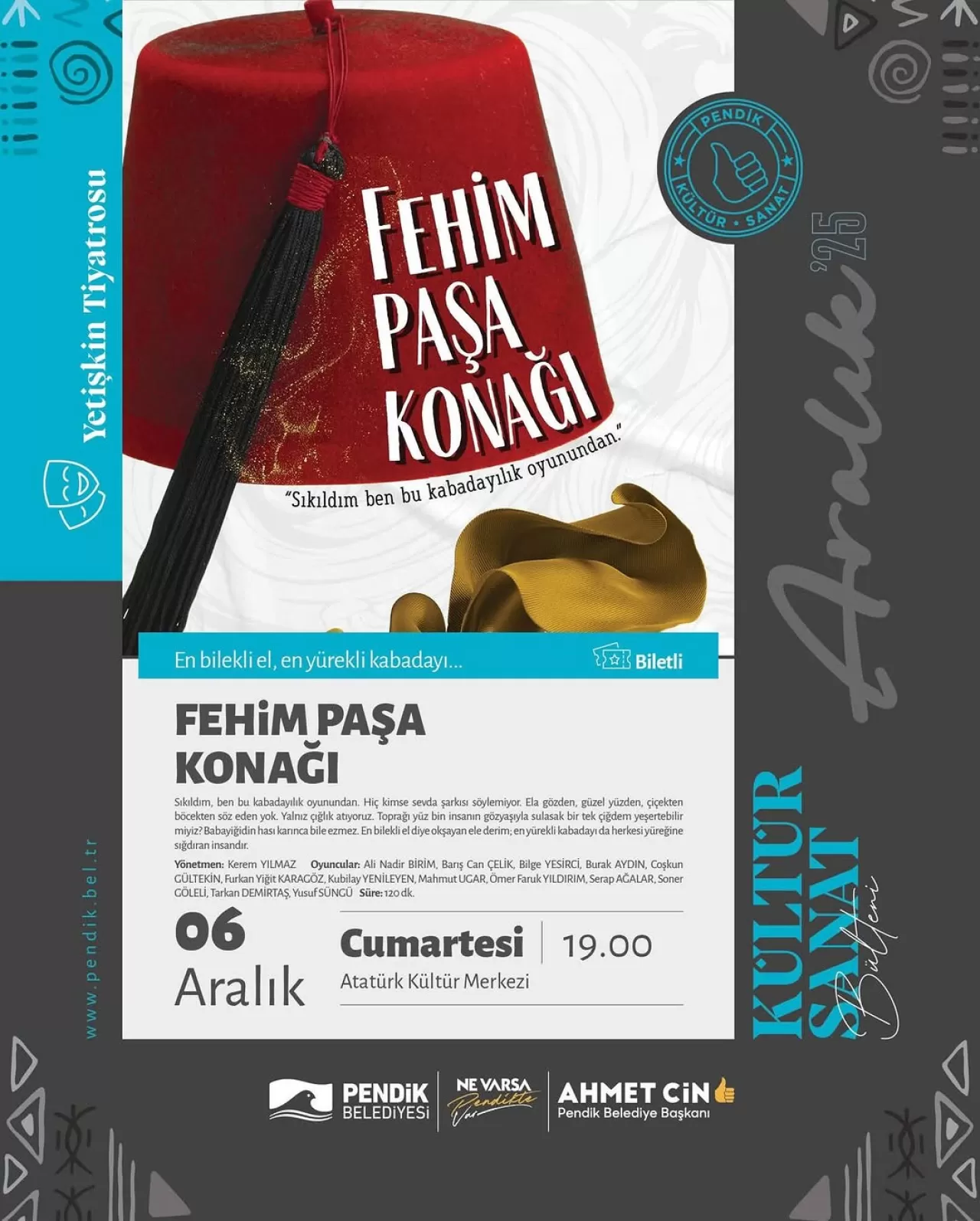 Pendik Kültür Sanat'tan Haftalık Sanat ve Bilim Etkinlikleri