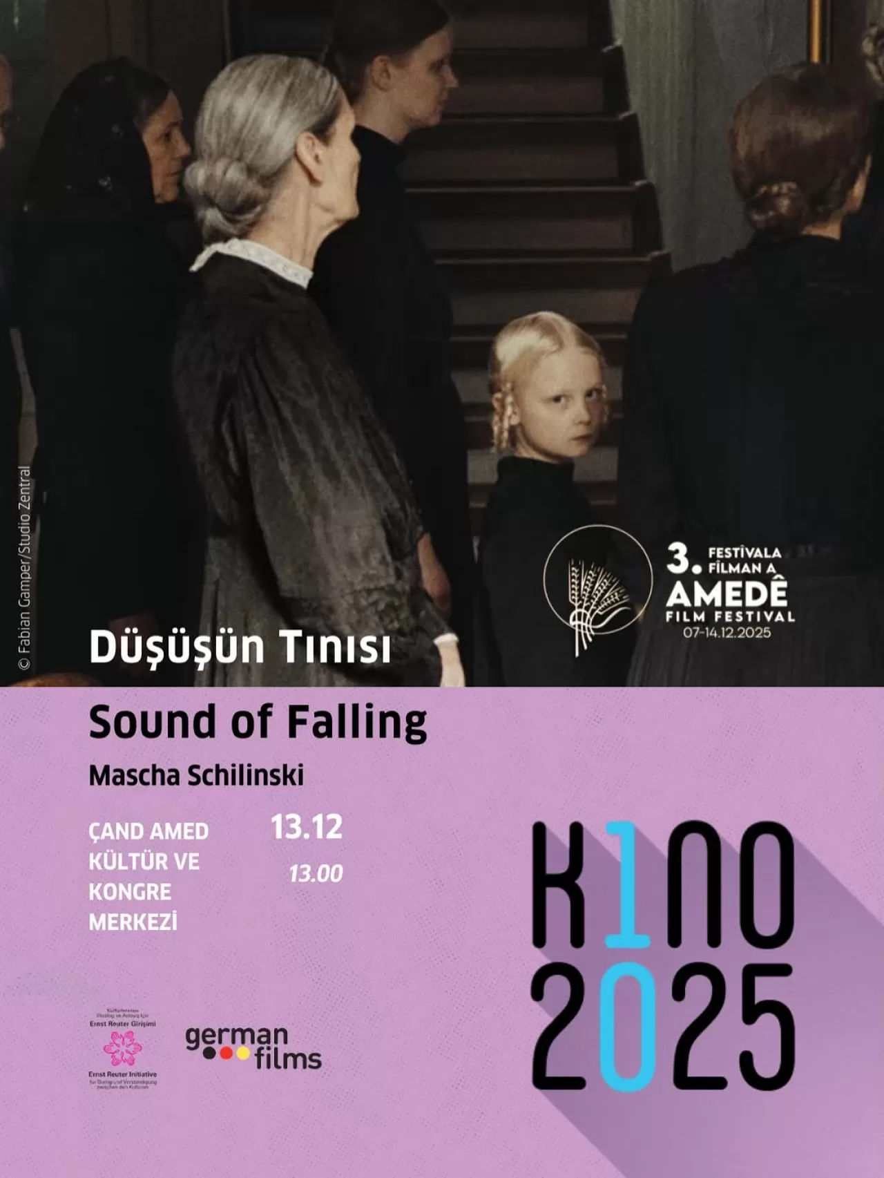 Almanya'nın Oscar Adayı "Düşüşün Tınısı" Diyarbakır'da Ücretsiz Gösterilecek