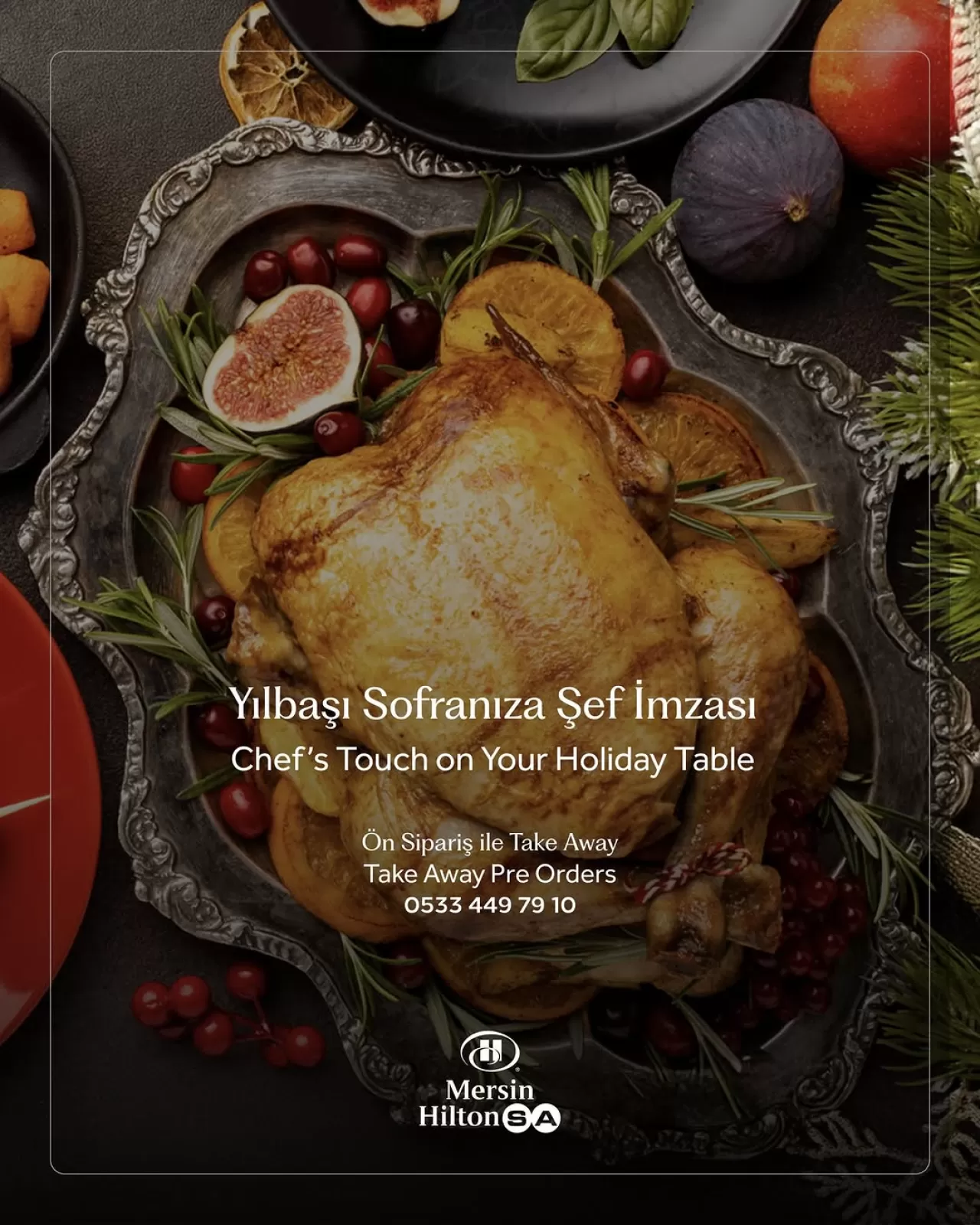 Mersin HiltonSA'da Yılbaşı Gecesi İçin