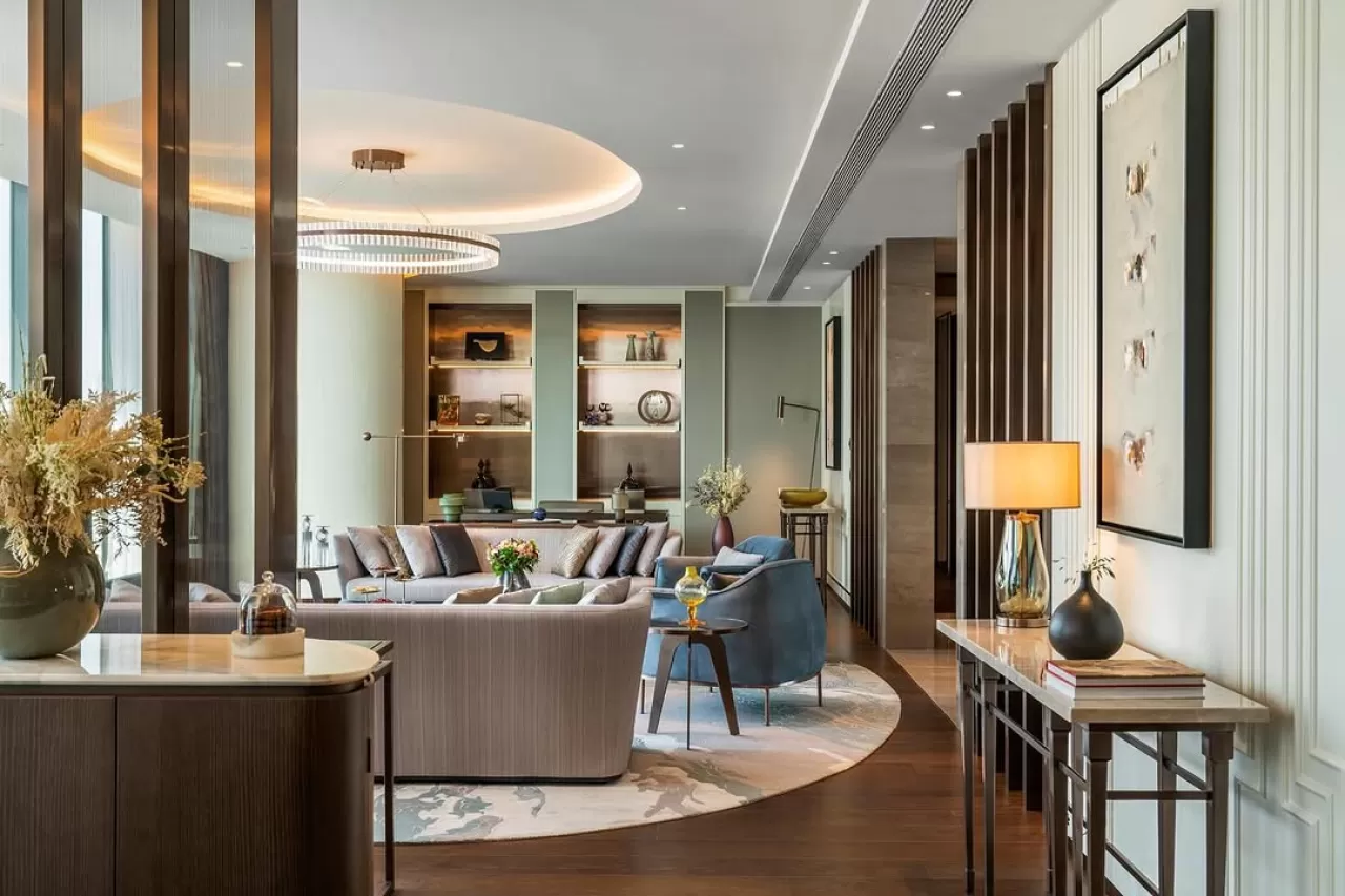 Adres İstanbul Oteli'nin Başkanlık Süiti, Mimari Detaylarla Öne Çıkıyor