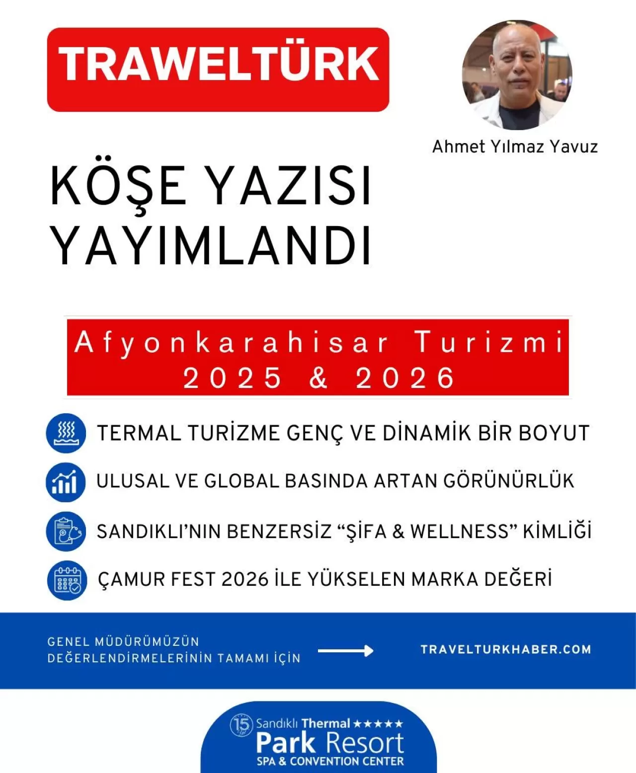 Afyonkarahisar'ın Turizm Vizyonu 2026'ya Doğru Şekilleniyor