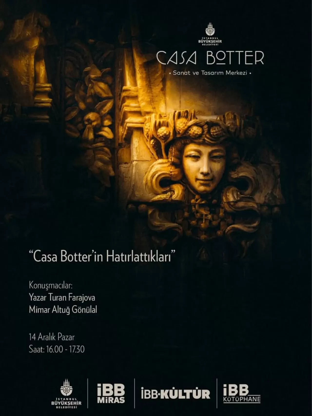 Casa Botter Buluşmaları Başlıyor: İstanbul'un Katmanları Aralanıyor