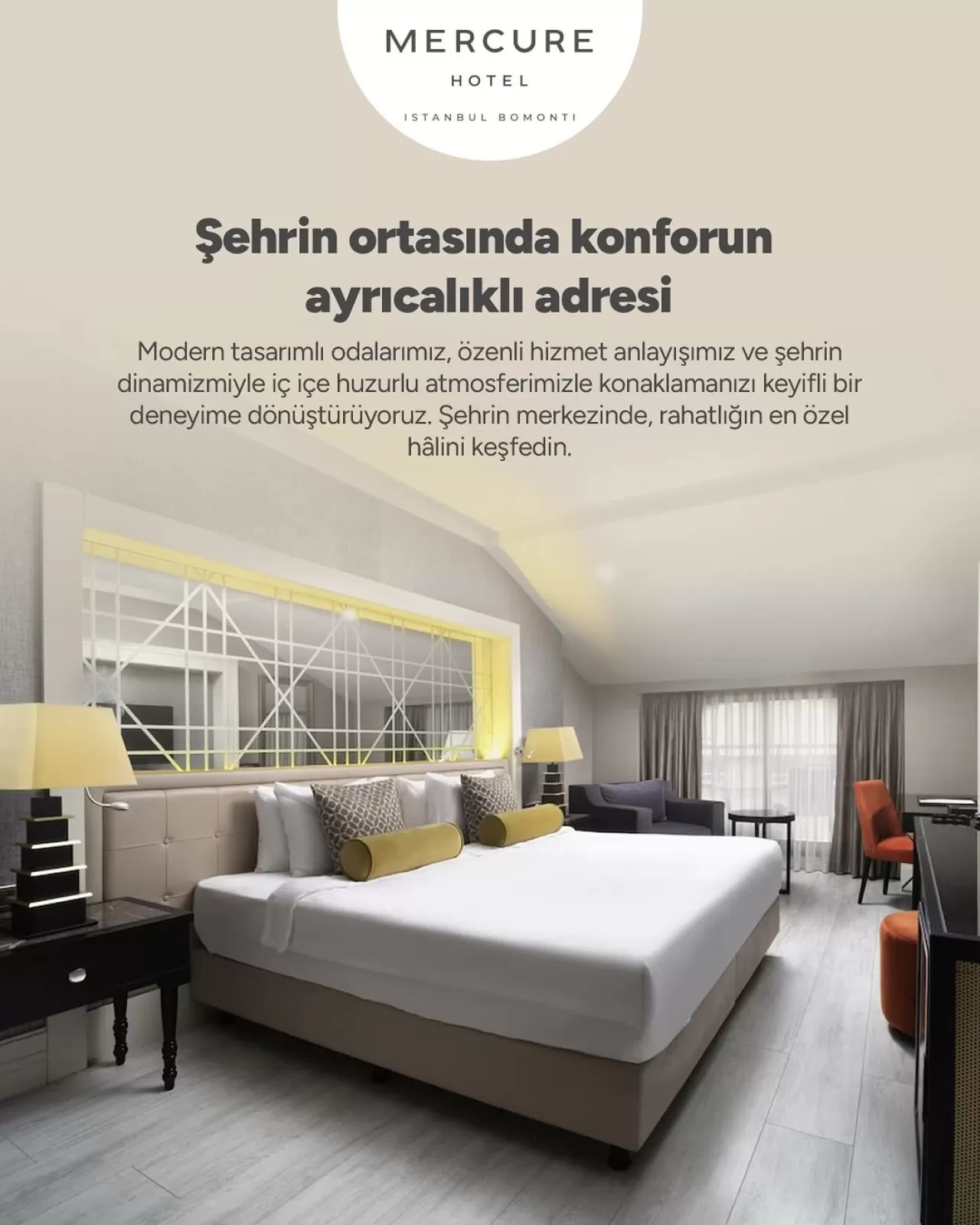 Mercure Hotel İstanbul City Bosphorus, Şehir Merkezinde Konforu Vaat Ediyor