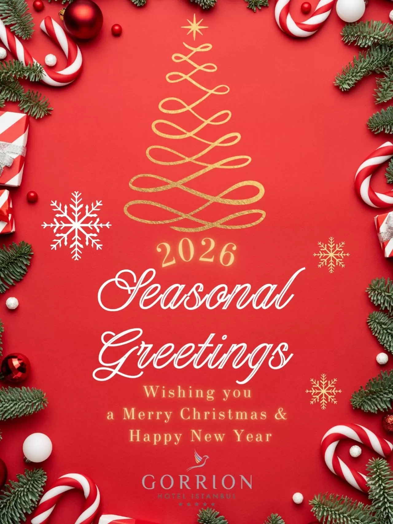 Gorrion Hotel İstanbul'dan Yıl Sonu Mesajı