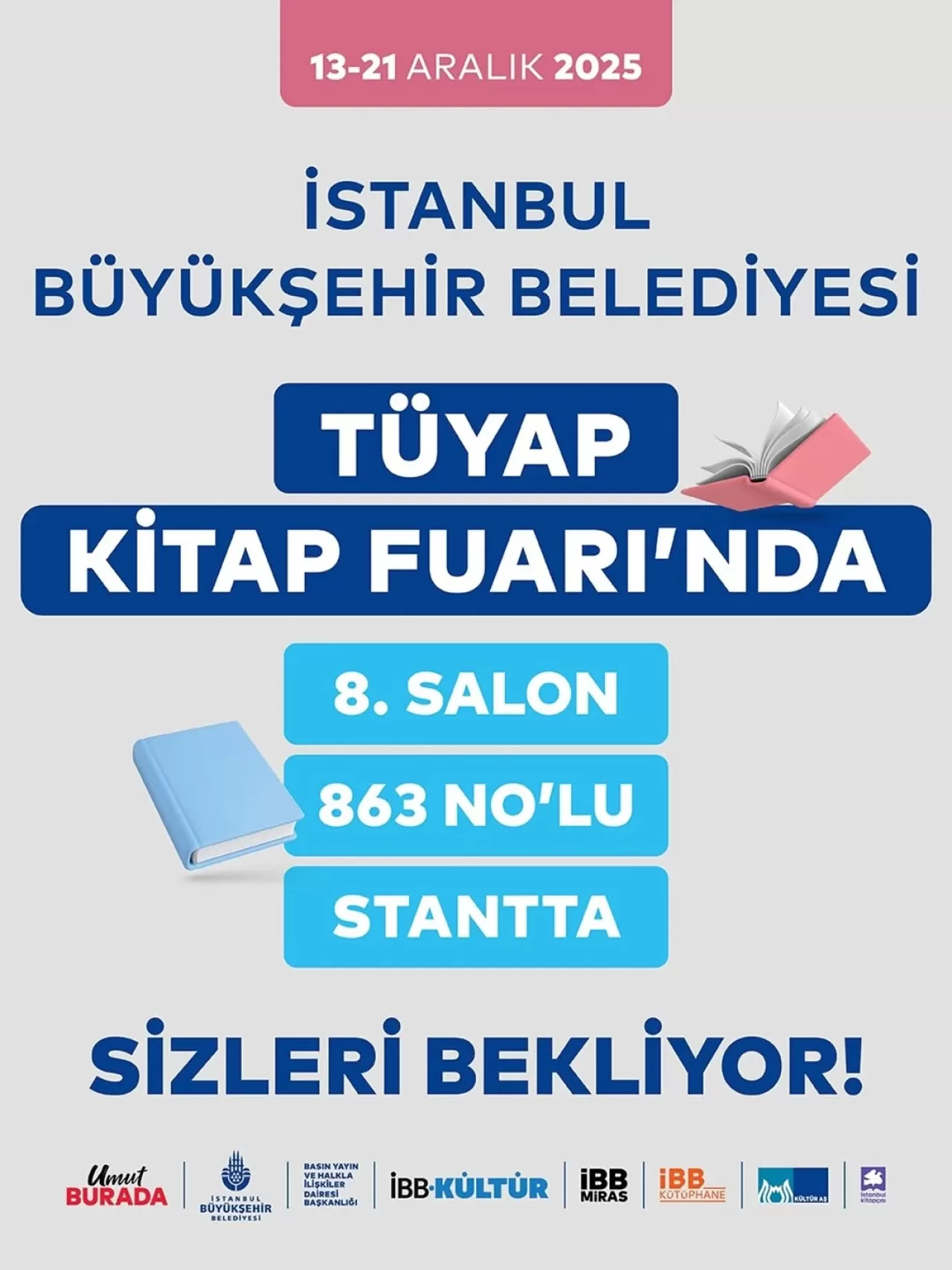 İBB Kültür, Tüyap Kitap Fuarı'nda Okurlarla Buluşuyor