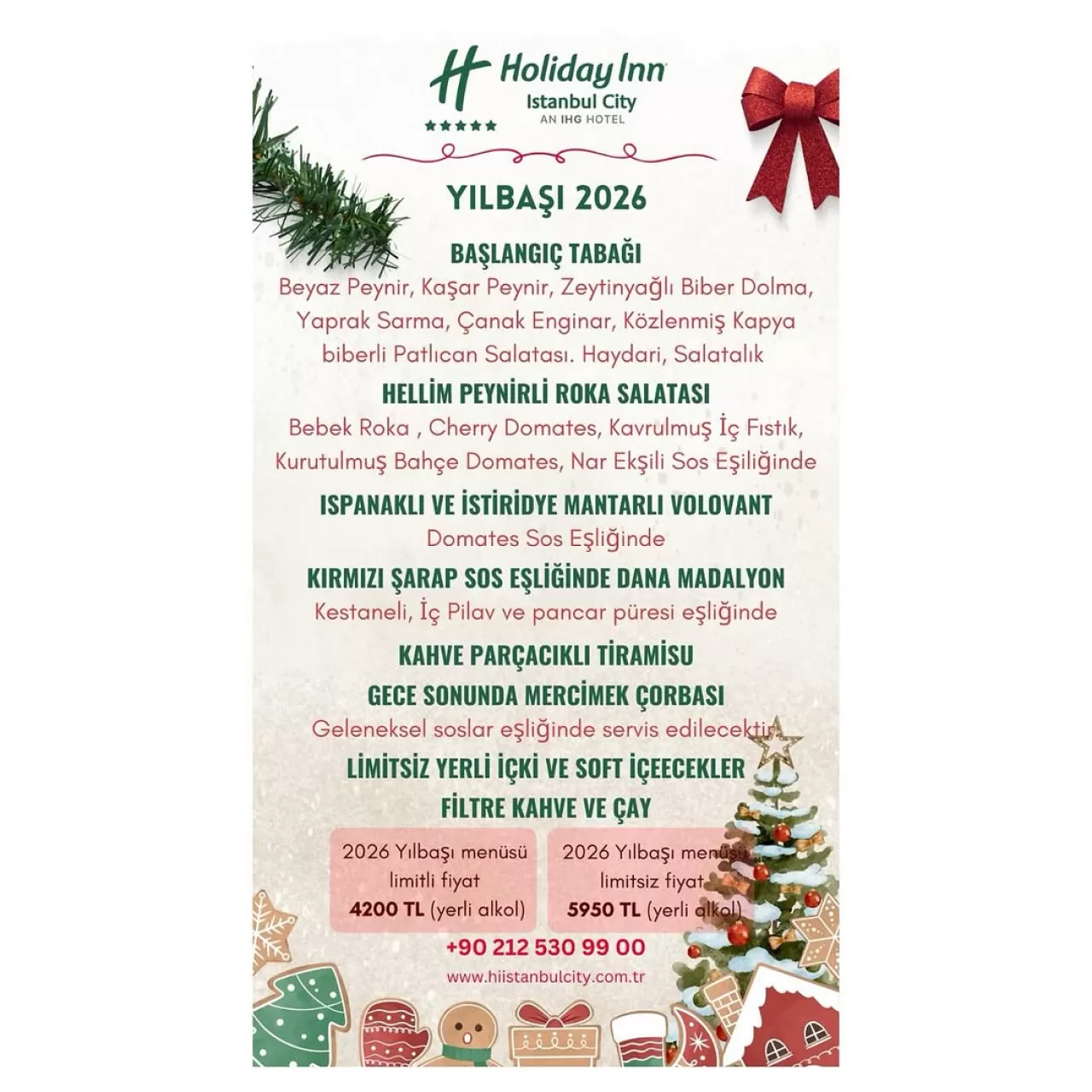 Holiday Inn İstanbul City, Yeni Yıl Kutlaması İçin Misafirlerini Bekliyor