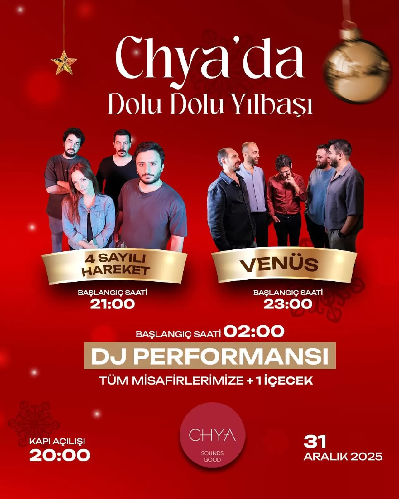 Ramada Plaza Konya'da Yılbaşı Gecesi Programı Açıklandı