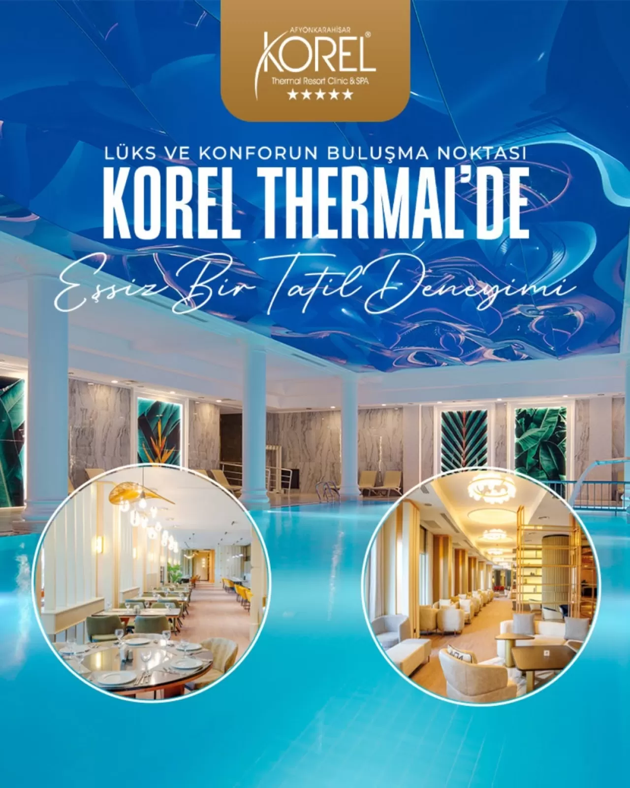 Korel Thermal Resort Clinic & Spa'da Termal Turizm Sezonu Başladı