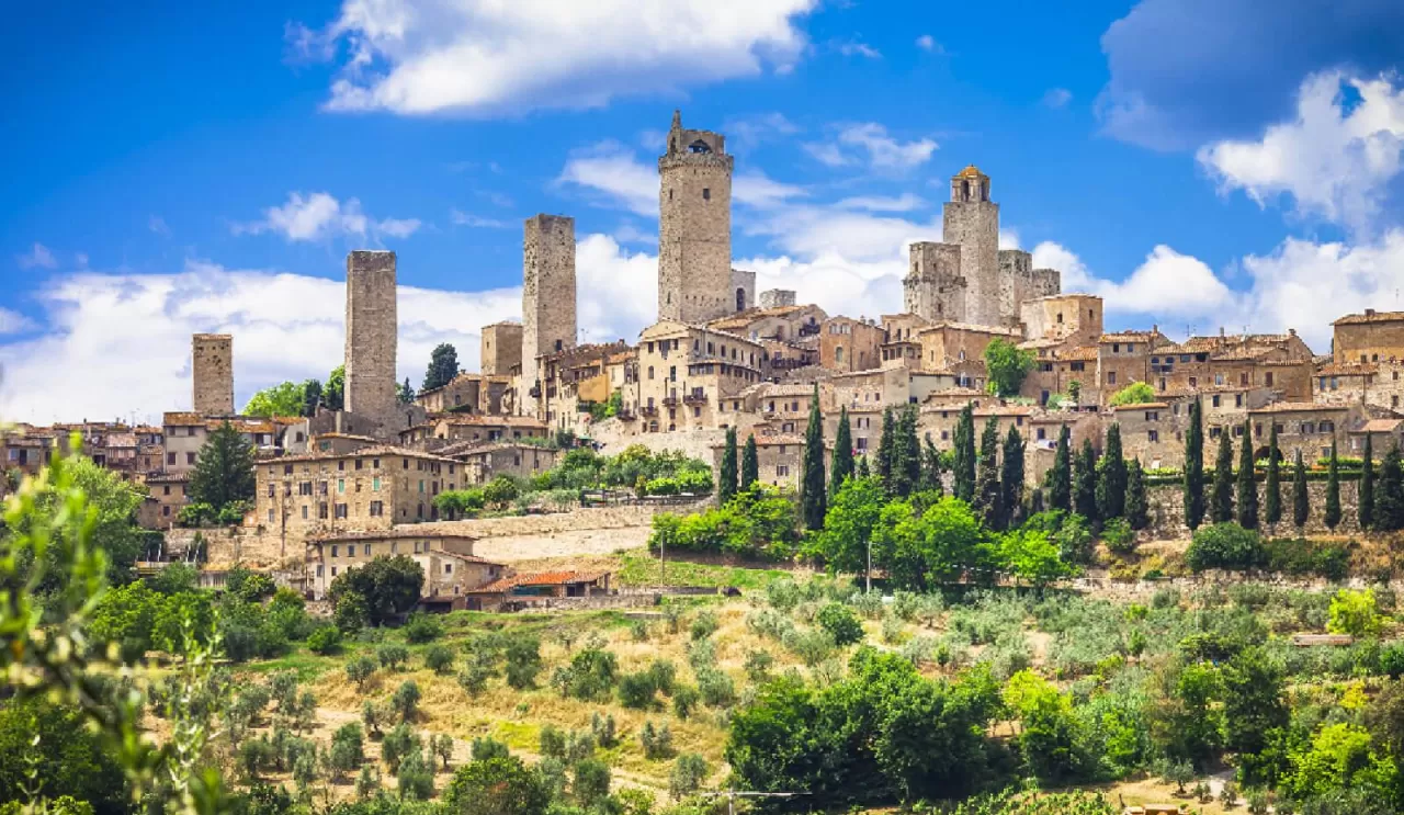 San Gimignano'da 