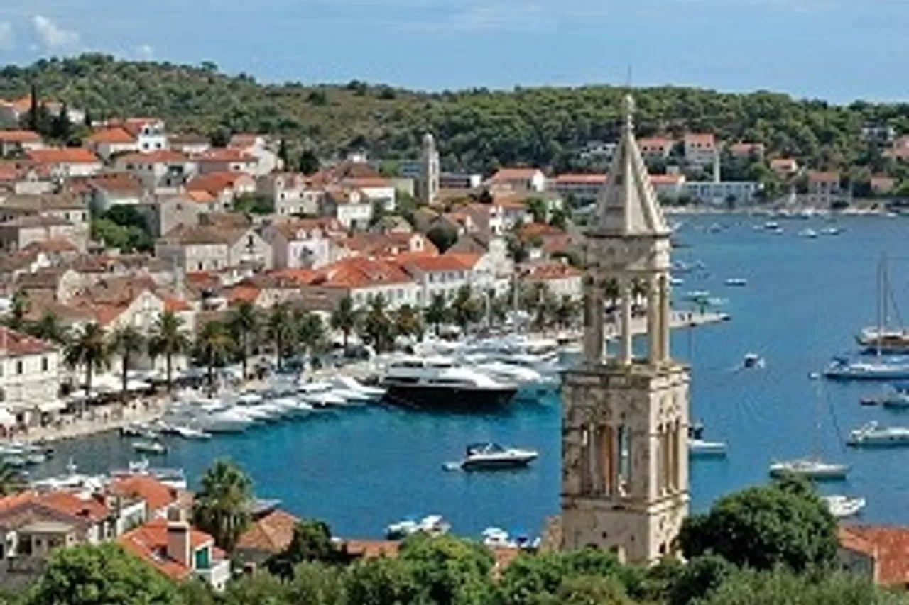 Hvar Adası'nda 