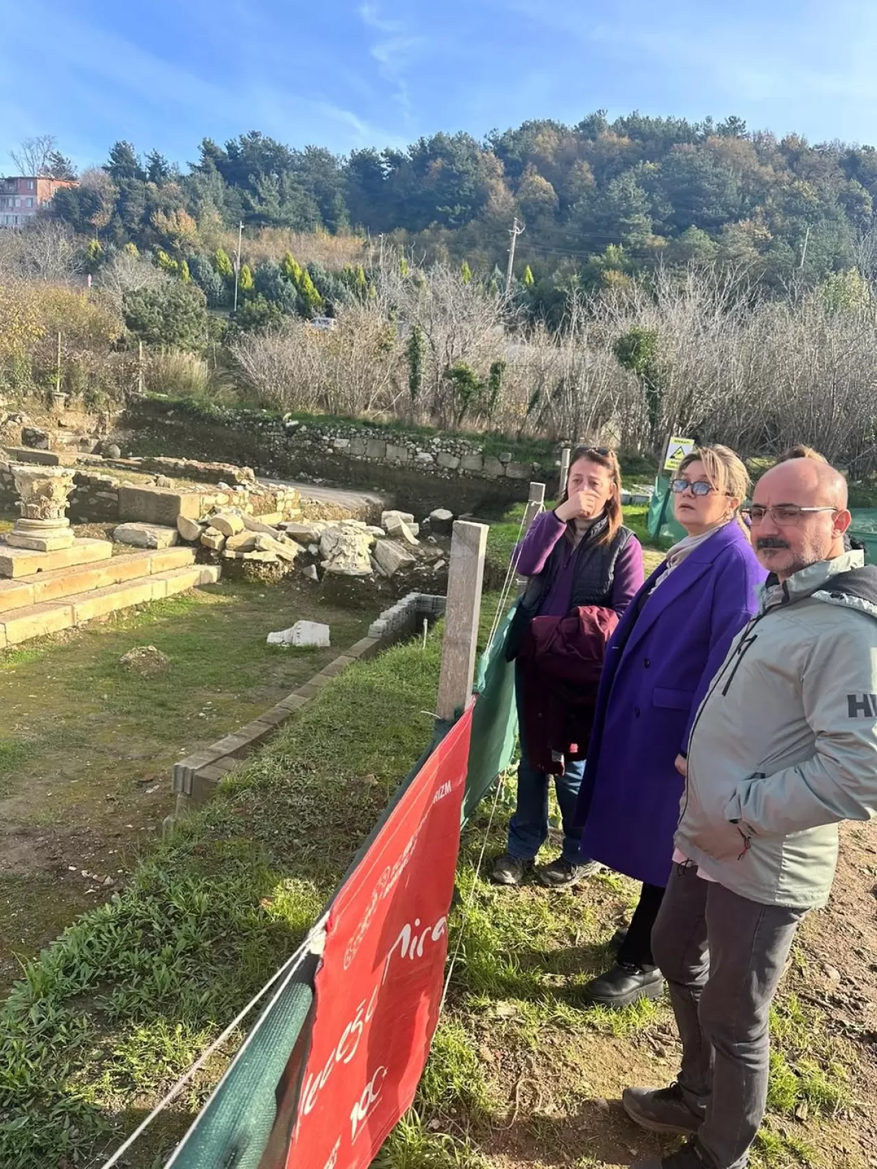 Amastris Antik Kenti'nde Anastylosis Çalışmalarında Son Durum Değerlendirildi