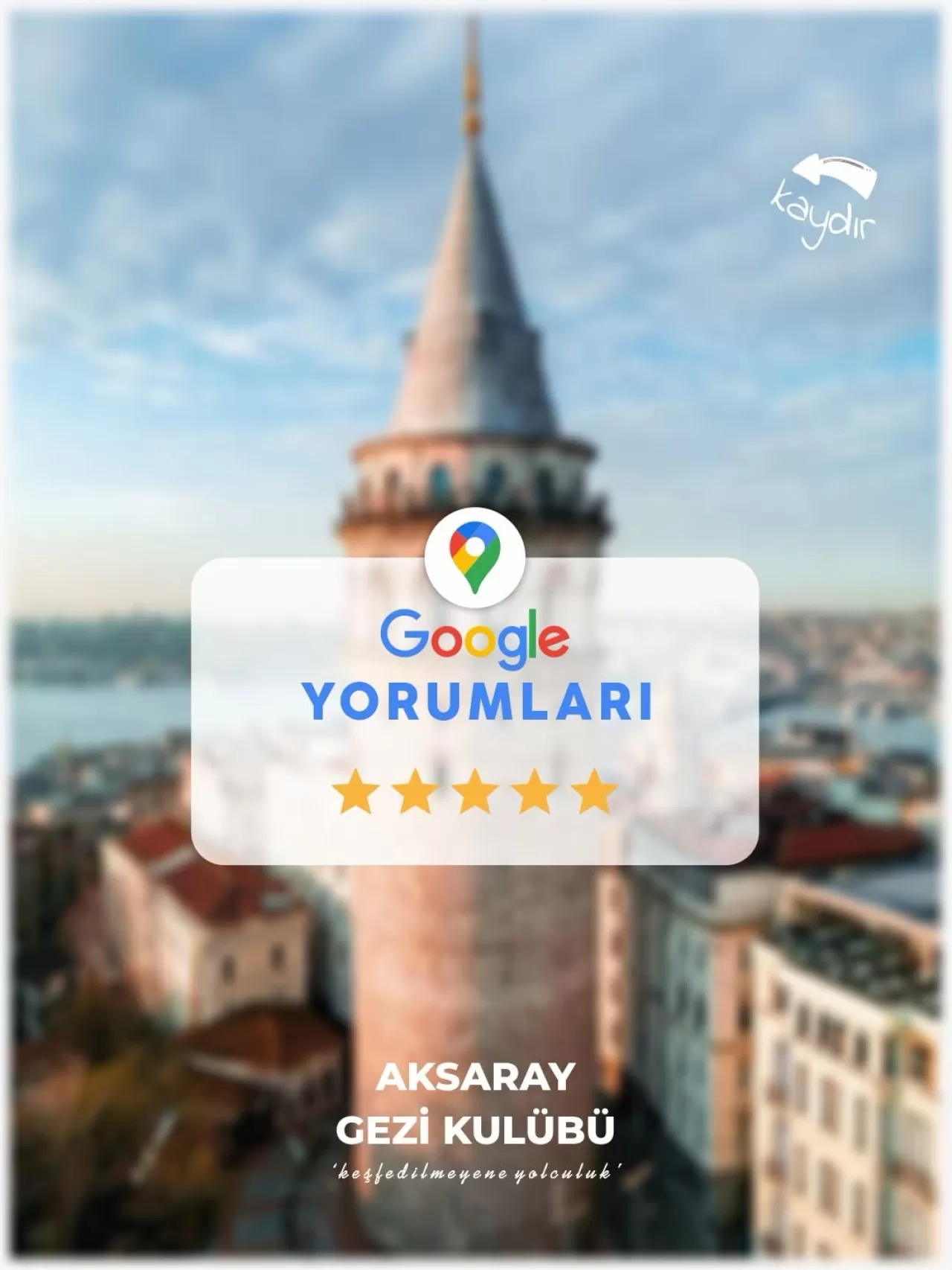 Aksaray Gezi Kulübü'nün Google Yorumlarındaki Başarısı Dikkat Çekiyor
