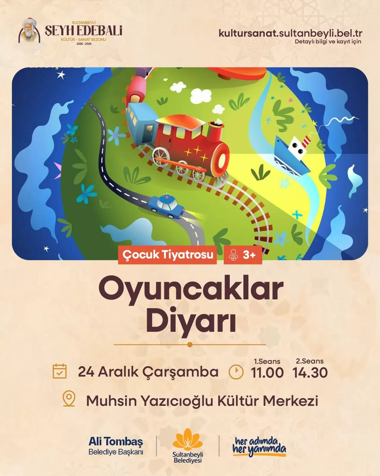 Sultanbeyli'de Çocuklar İçin Ücretsiz Tiyatro Gösterimi