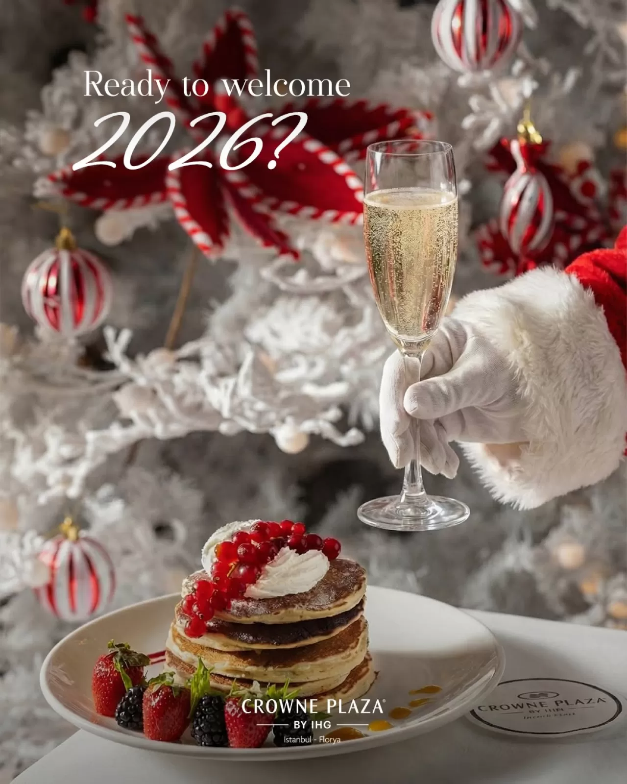 Crowne Plaza İstanbul Florya'da 2026 Yılbaşı Kutlamaları