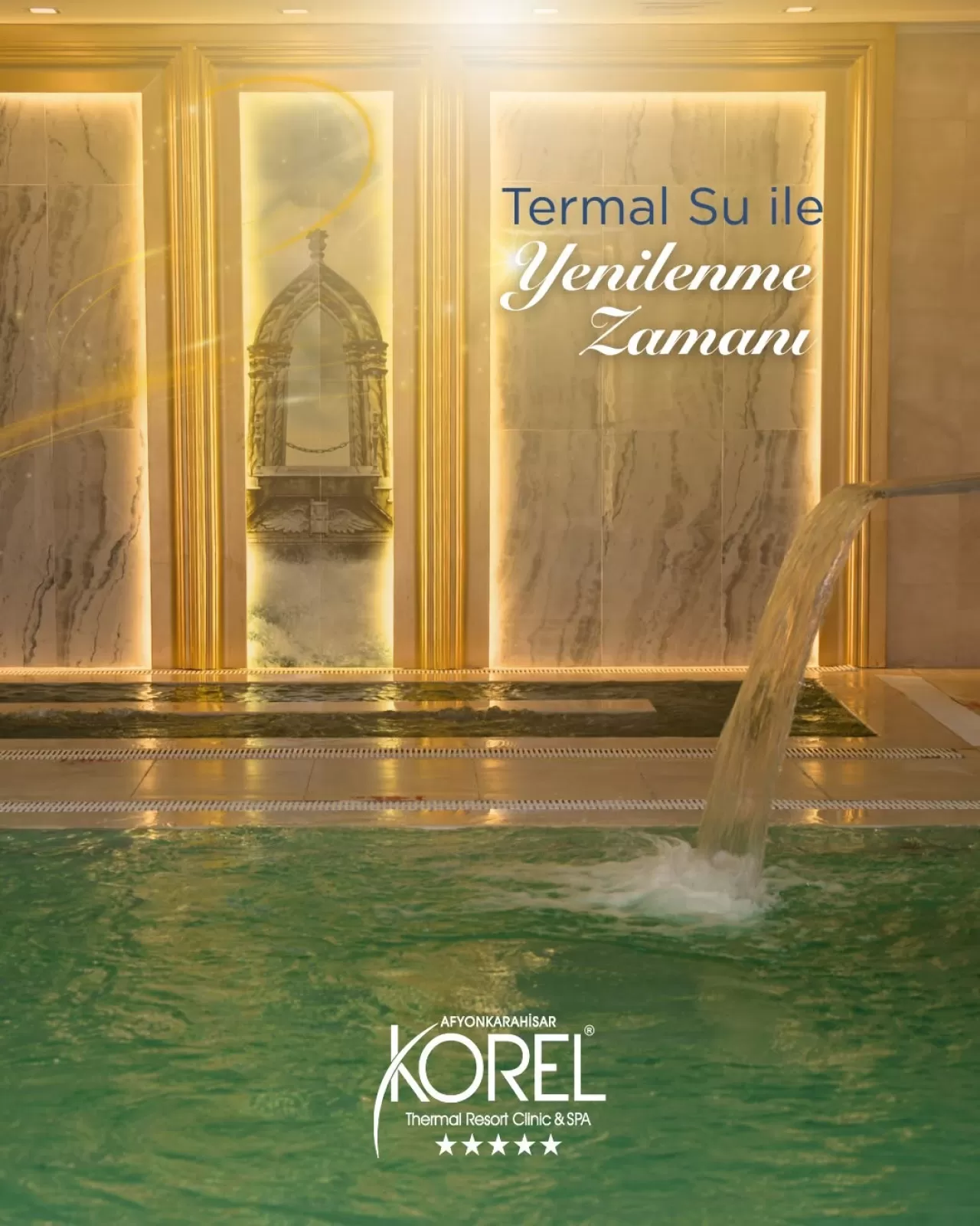 Korel Thermal Resort'ta Termal Su ve Wellness Olanakları