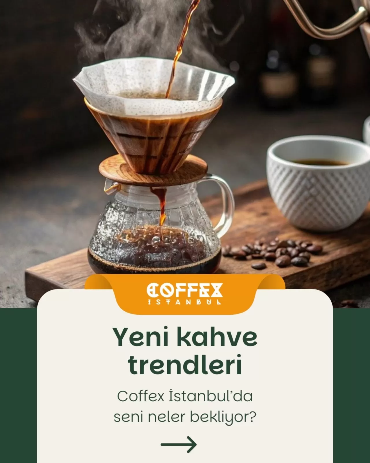 Coffex İstanbul Coffee Expo'da Kahve Sektörünün Geleceği Masaya Yatırılıyor