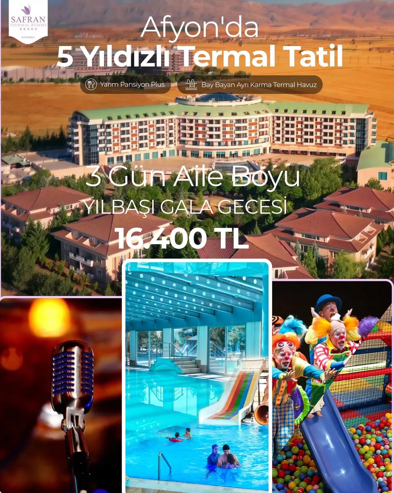 Yılbaşı Tatili İçin Termal Keyif: Safran Thermal Resort'ta Özel Program