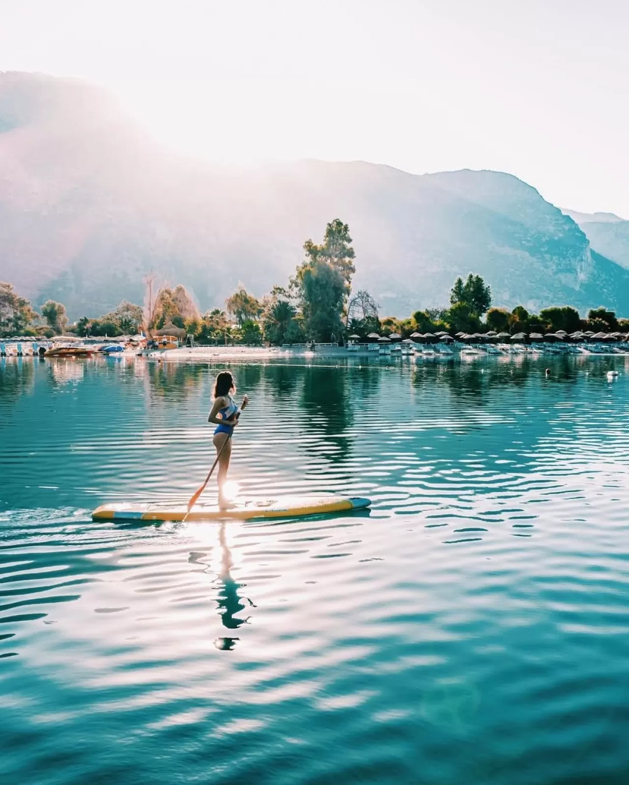 Muğla Kıyılarında Paddleboard Keyfi