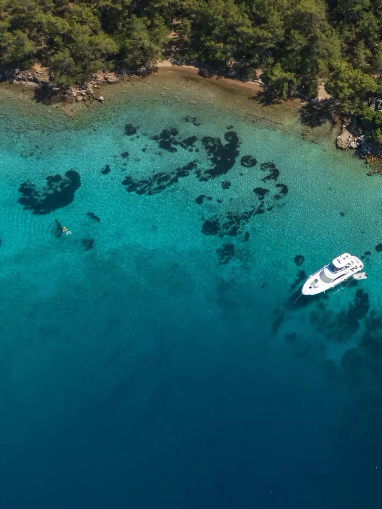 Selimiye Koylarında Tabiatın Sakinliği