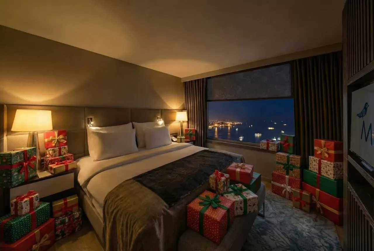 The Marmara Taksim'de Yeni Yıl Atmosferi