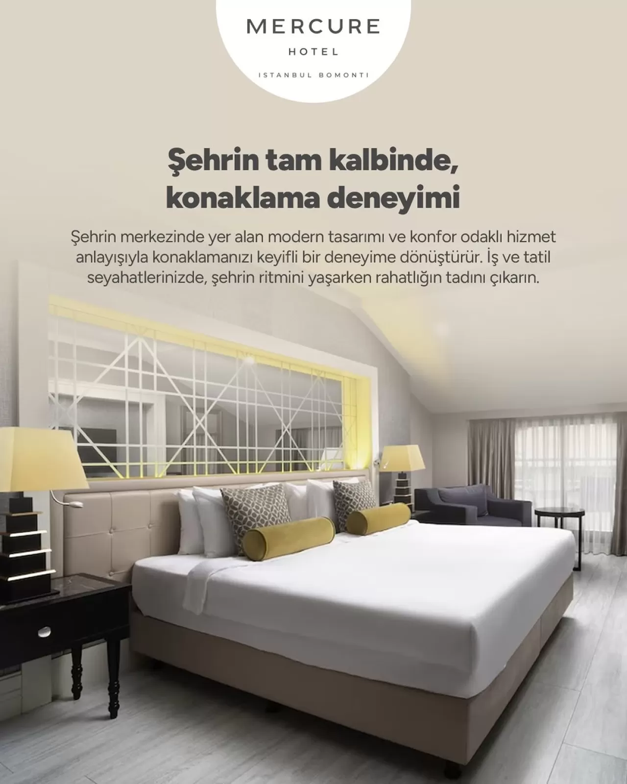 Mercure Hotel İstanbul City Bosphorus, Konuklarını Şehrin Kalbinde Ağırlıyor